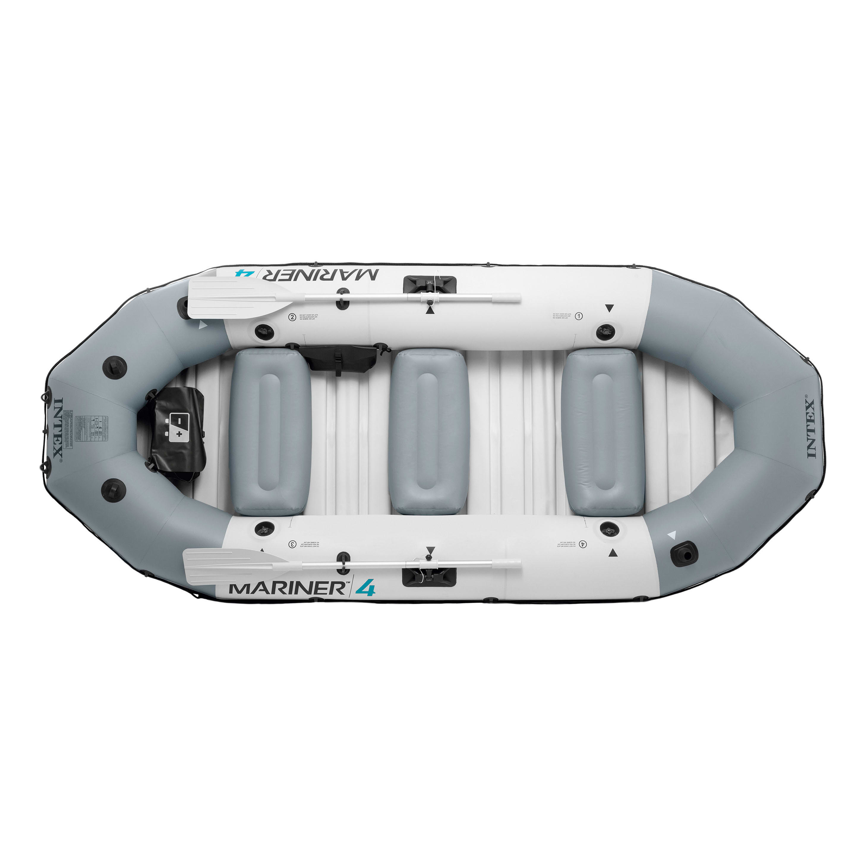 Intex Mariner 4 Inflatable Boat Kit - Top View