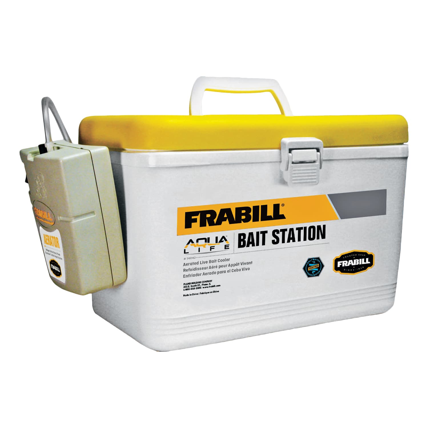 FRABILL BAIT BOX WITH AERATOR 8 QUART