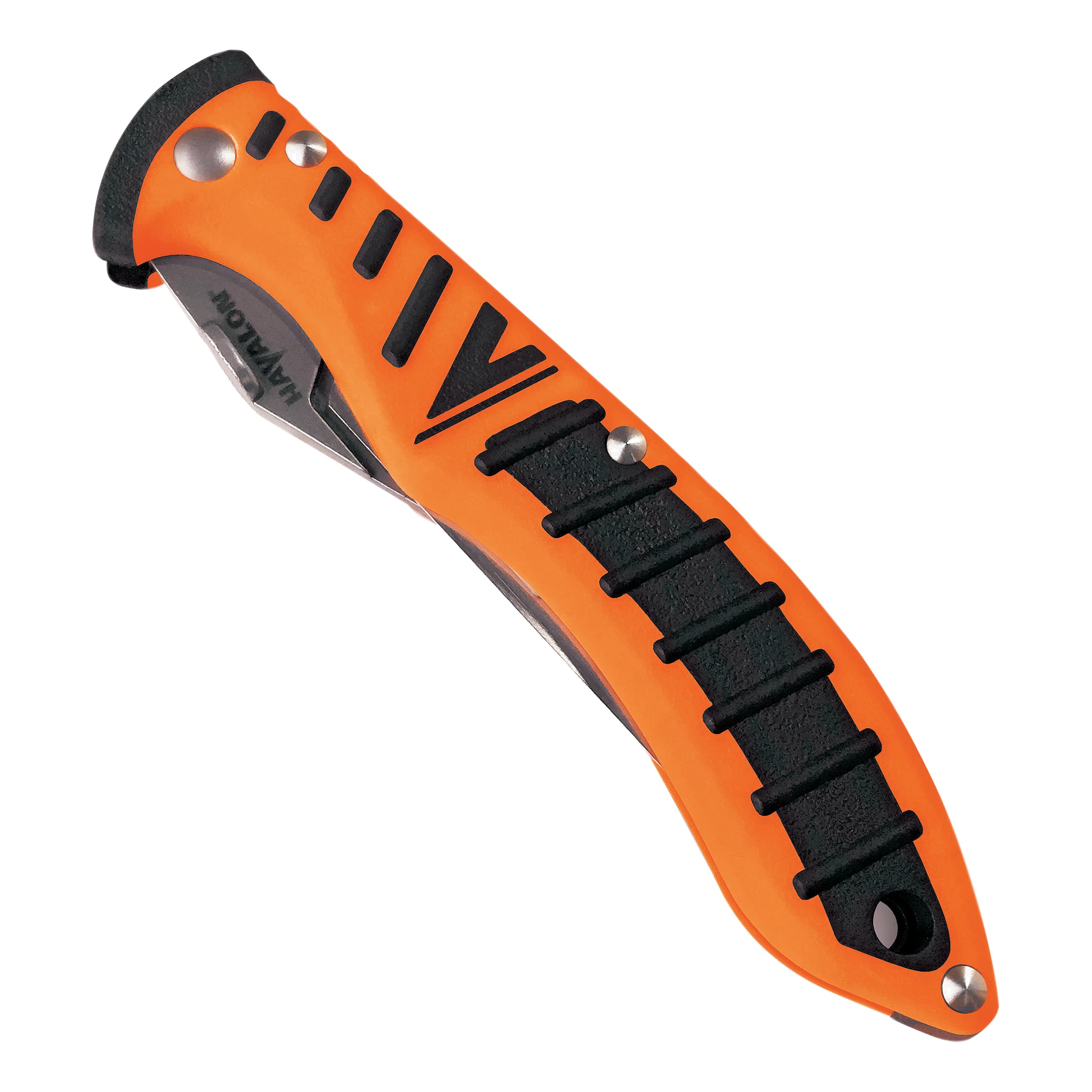 Havalon® Forge Folding Knife - Orange Closed View
