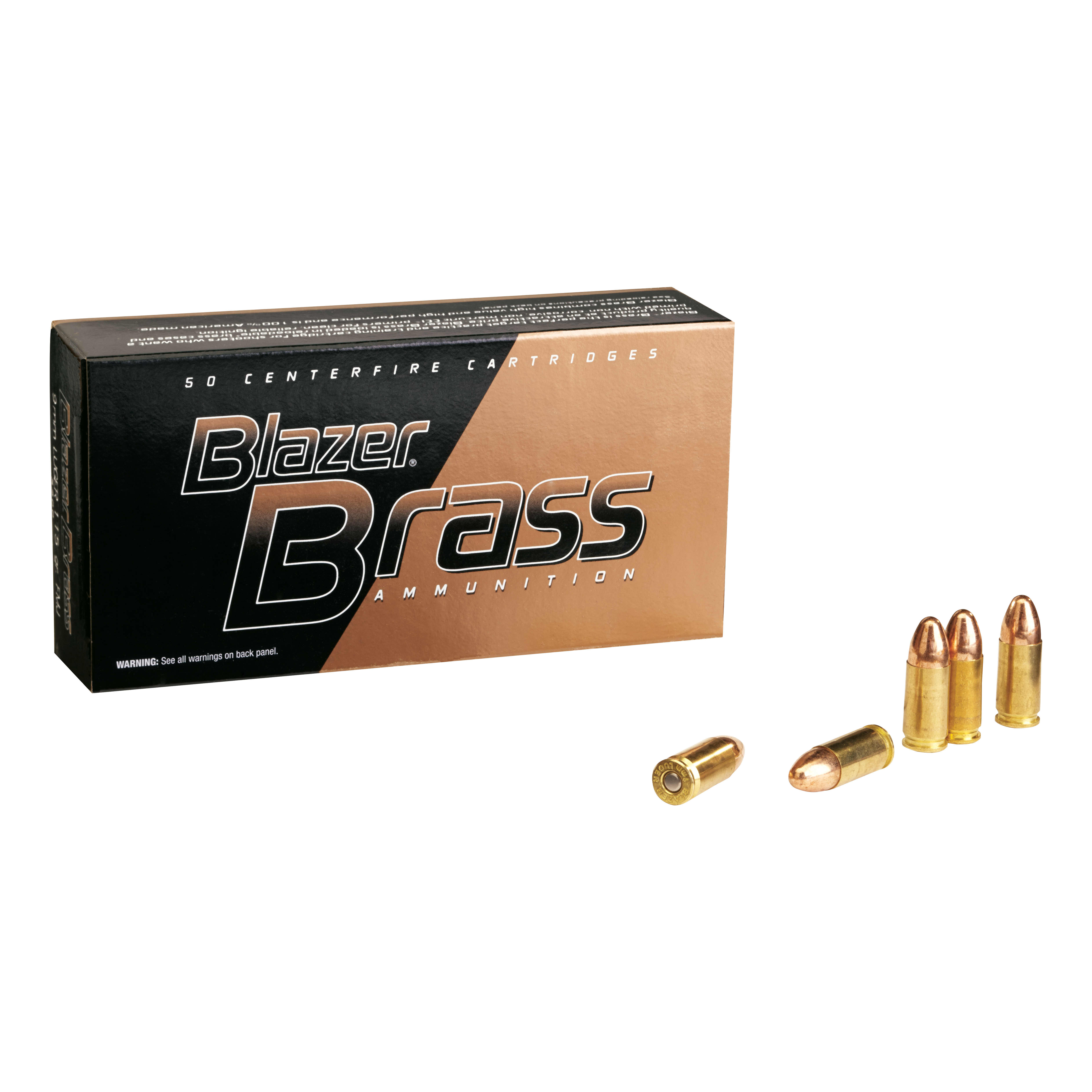 CCI® Blazer® Brass Pistol Ammunition