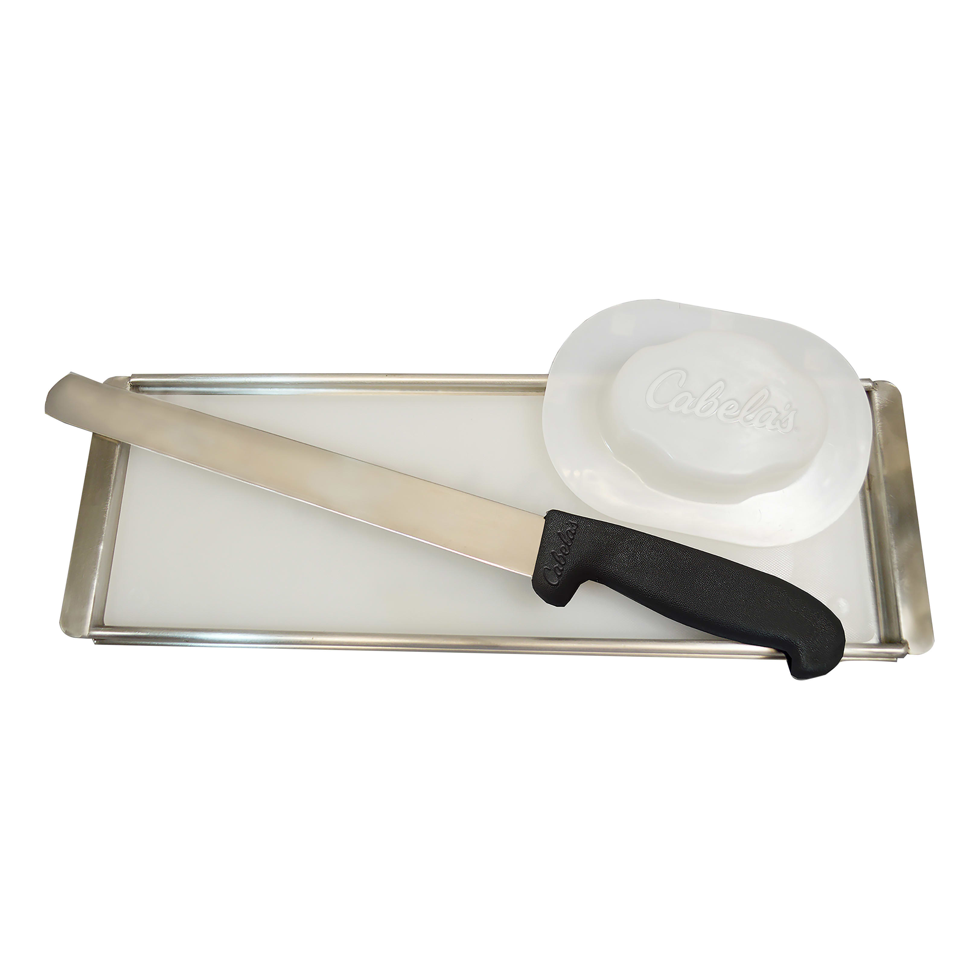 Jerky Cutting Board with Knife - The Sausage Maker
