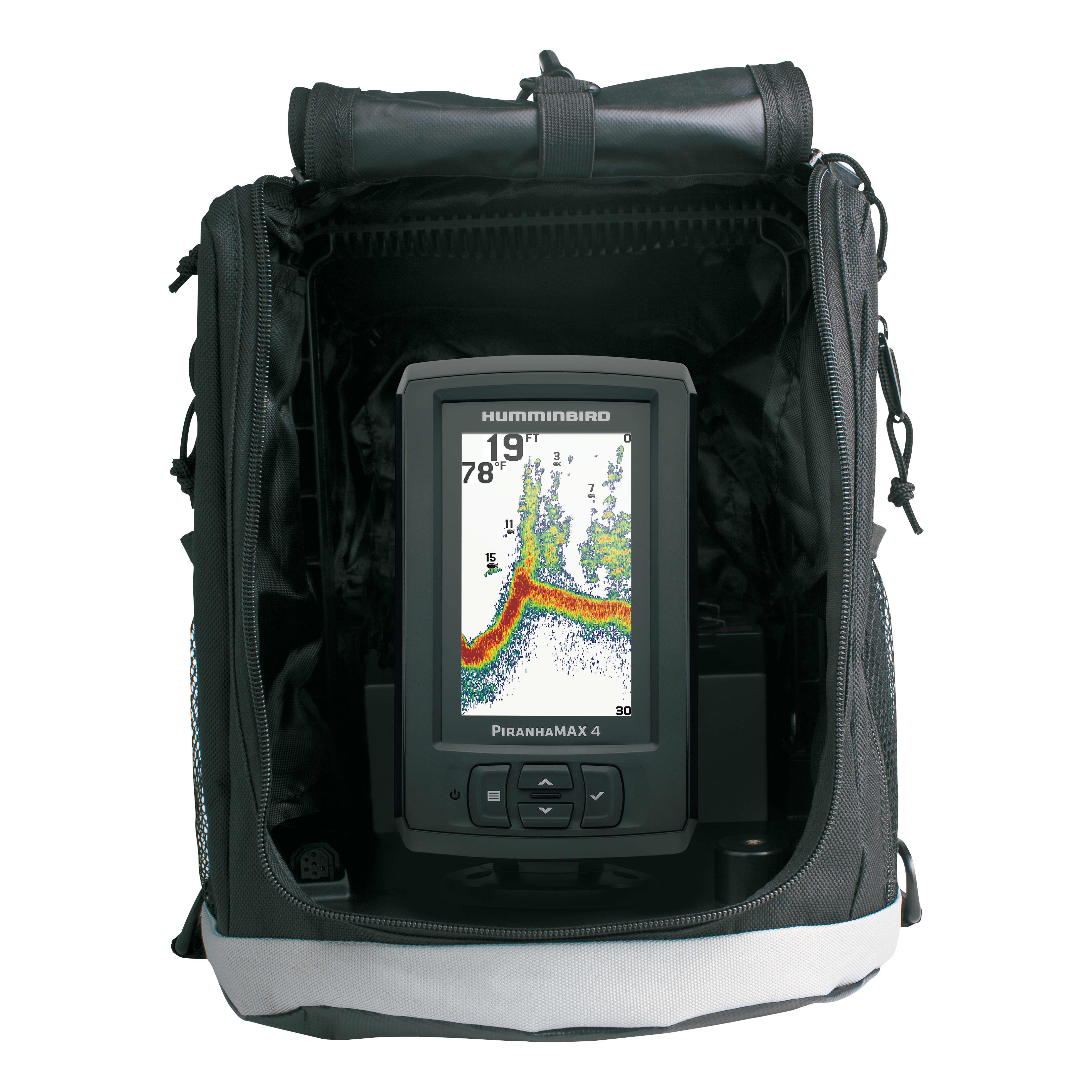 Garmin - STRIKER™ 4 Portable Fish Finder Bundle