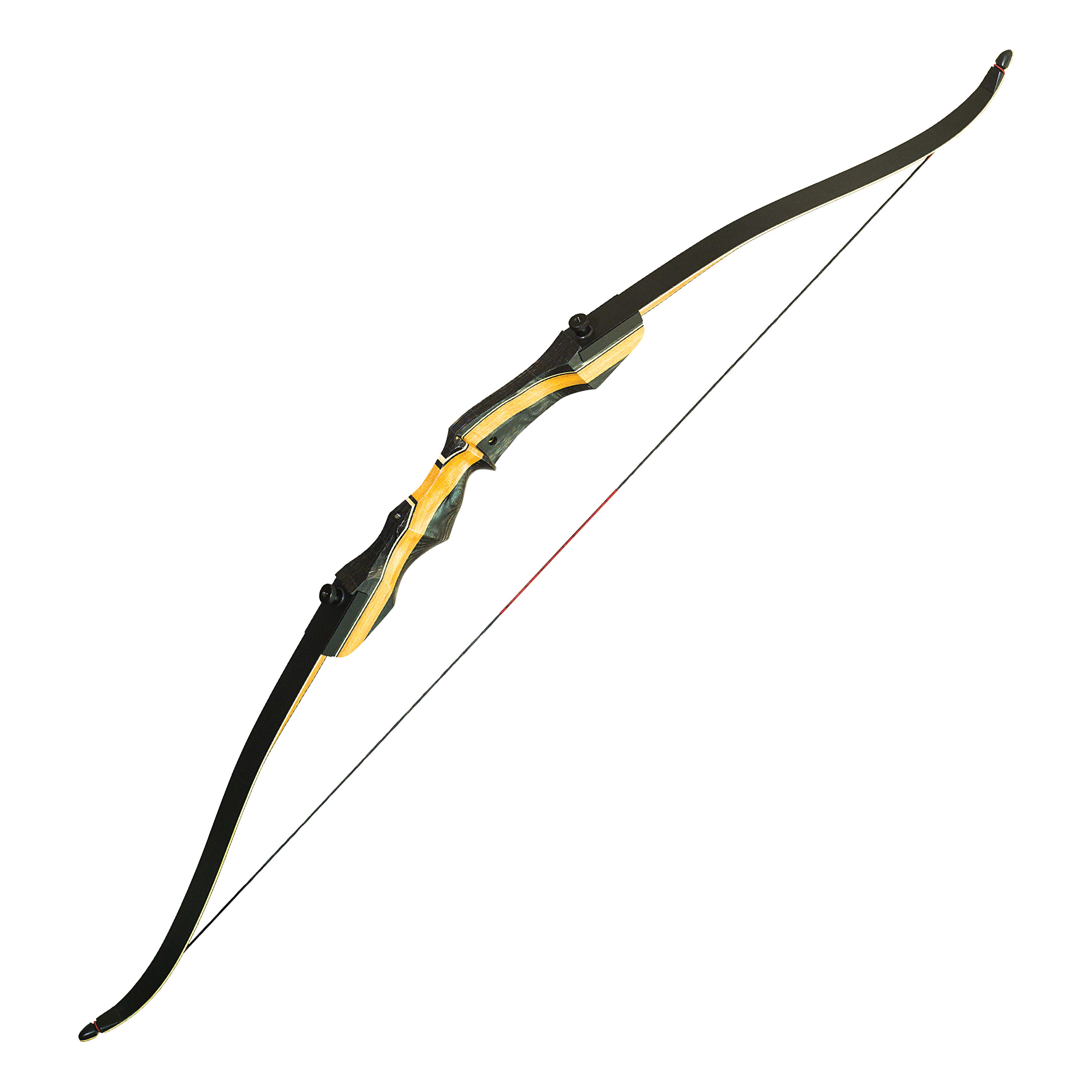 Rebirth Black Gold Take-down Hunting Recurve Bow – Black Hunter Archery