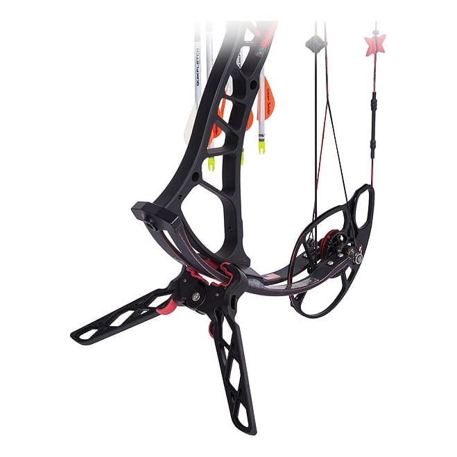 TRUGLO® Bow-Jack Mini Folding Bow Stand - In the Field