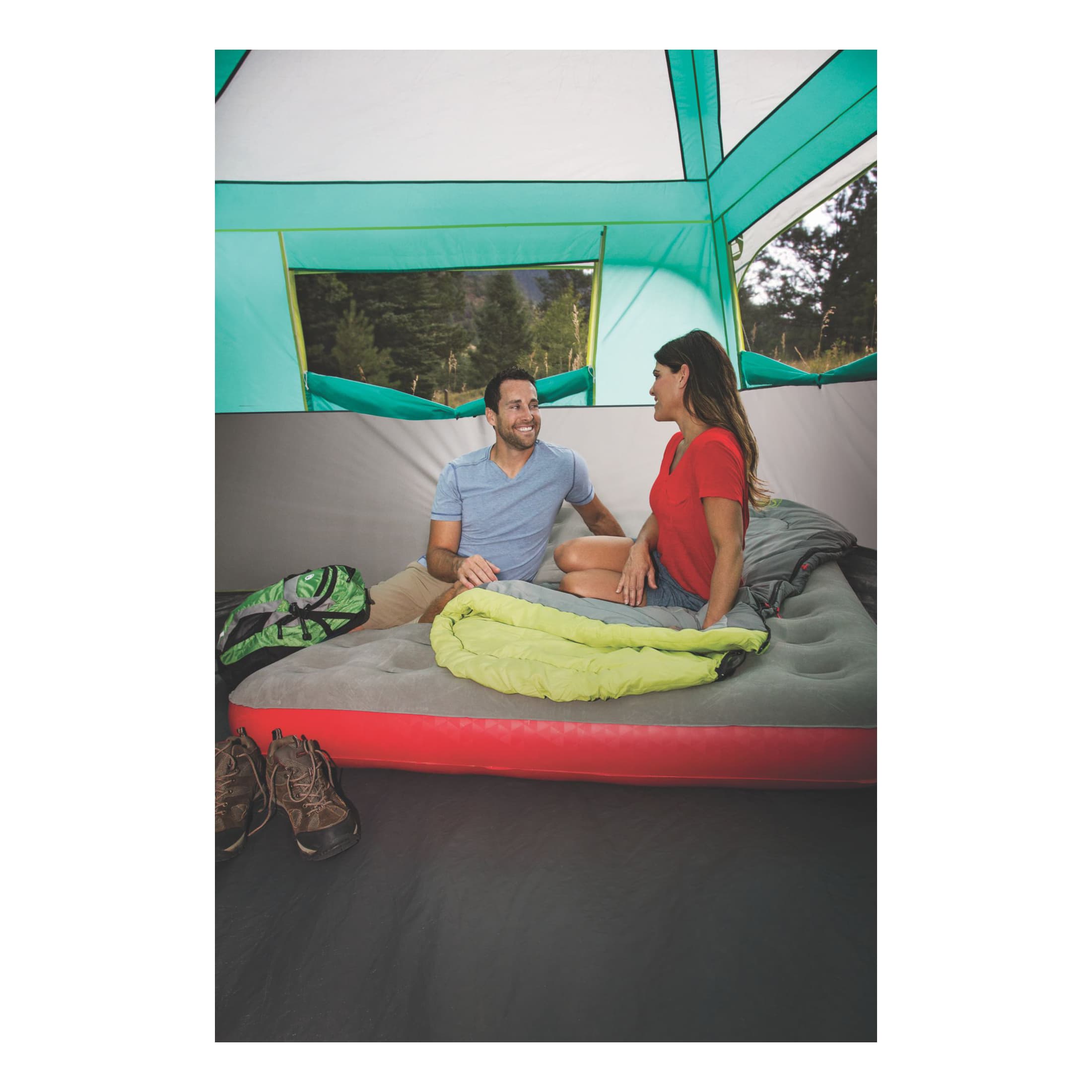 Coleman quickbed single high hotsell