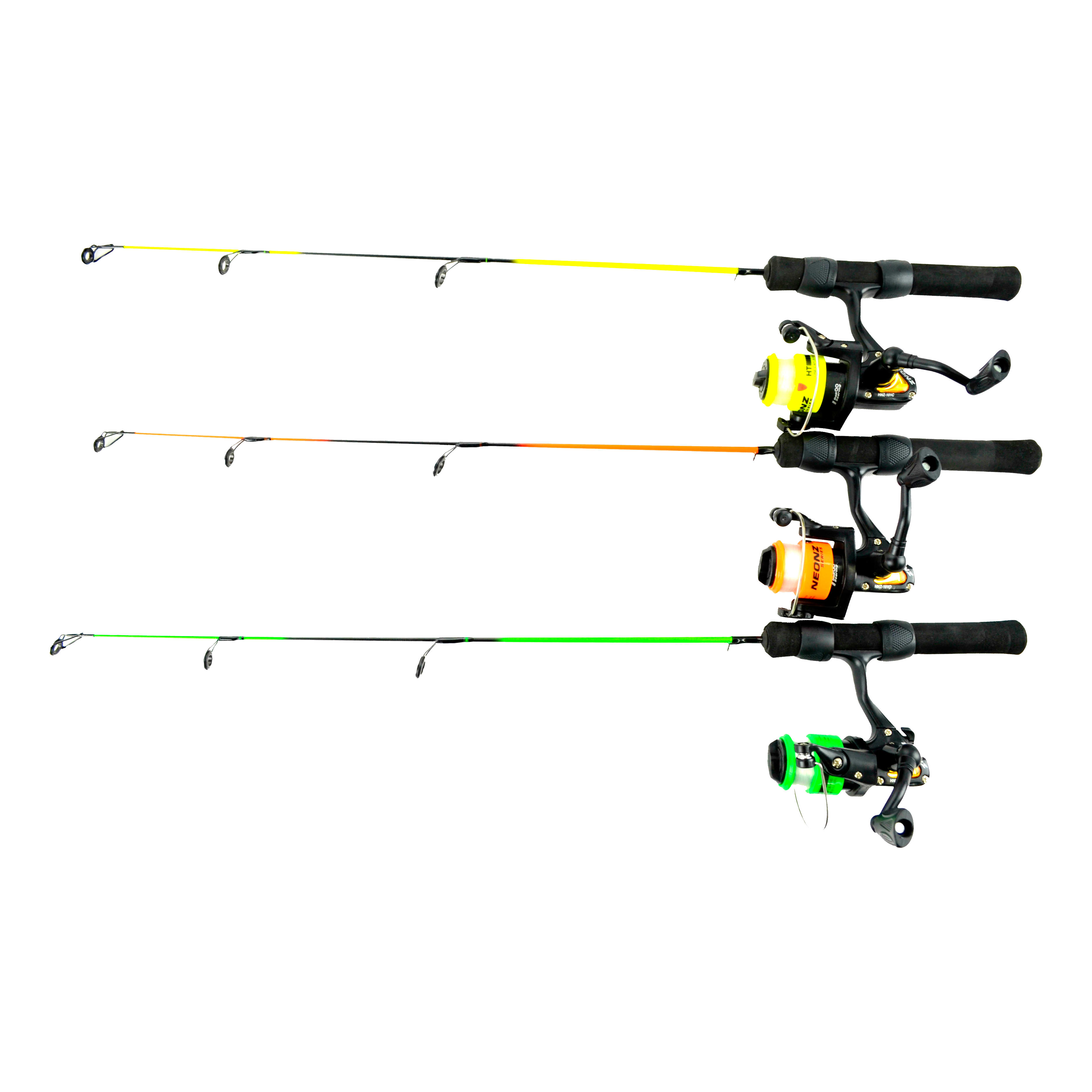 RH-24ULSC Red Hot Ice Fishing Rod and Reel Combination