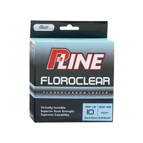 P-Line Fluorocarbon Line Floroclear 300Yd 8lb