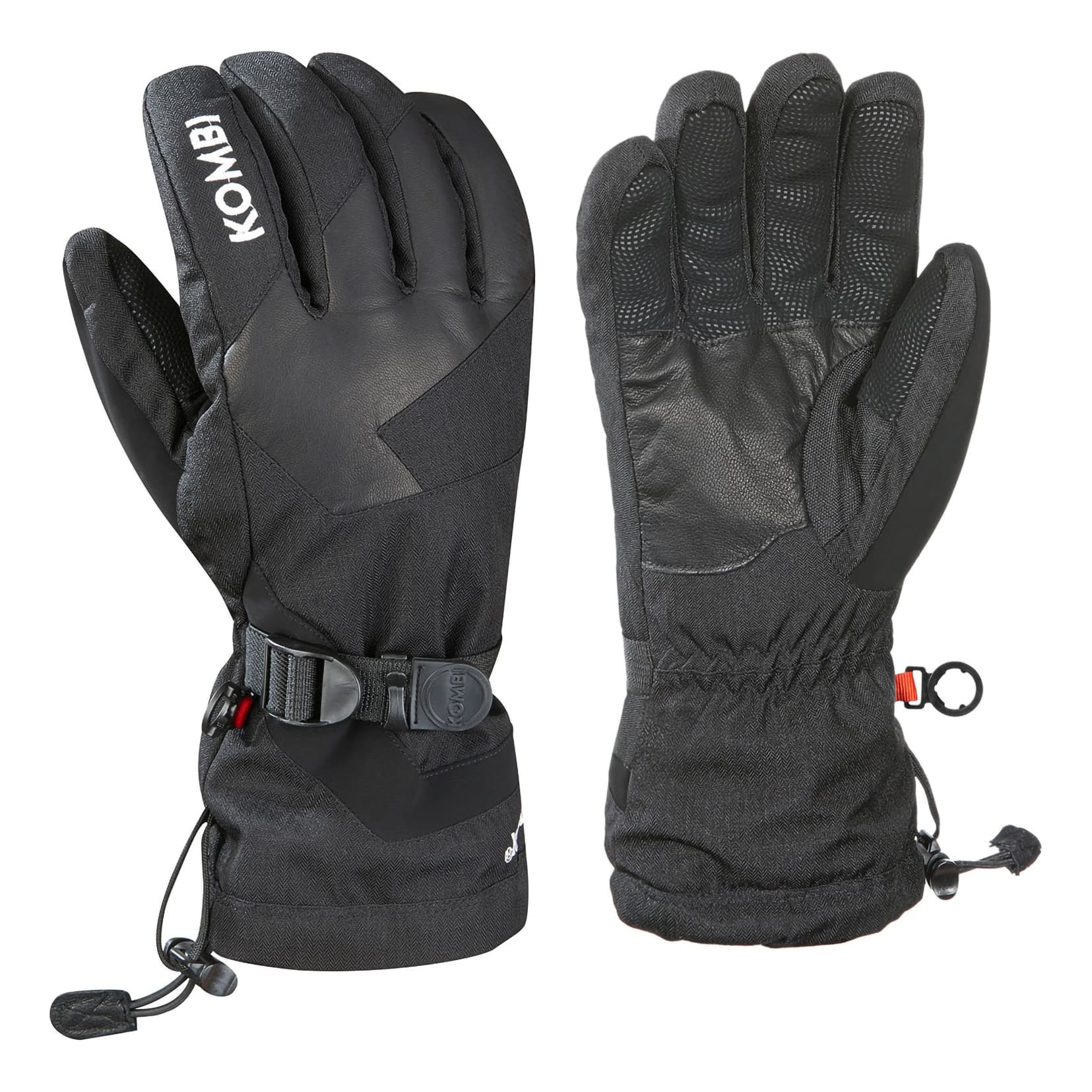 Kombi Men's Thermal Insulated Leather Palm Winter Ski Snowmobile
