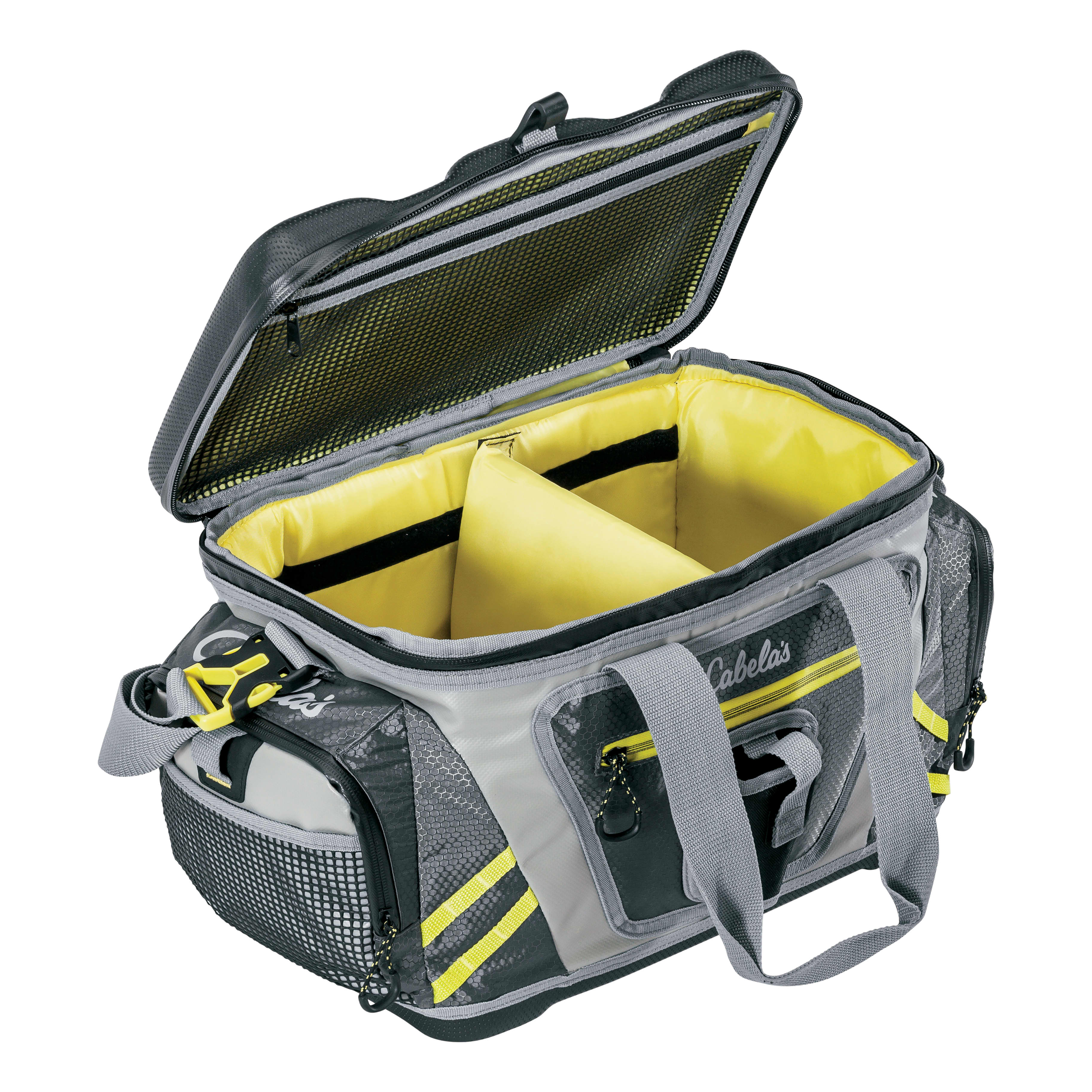 Cabela's Marine-Grade Tackle Bag with Utility Box - Open View
