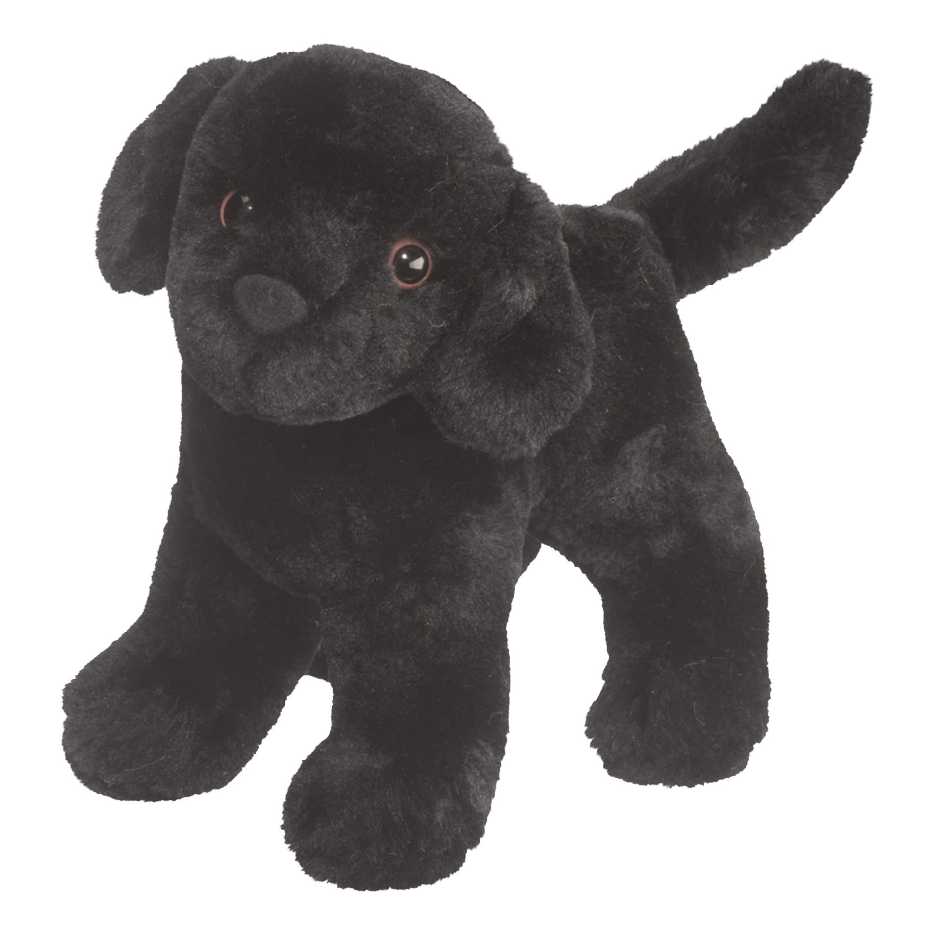 Black sale stuffed dog