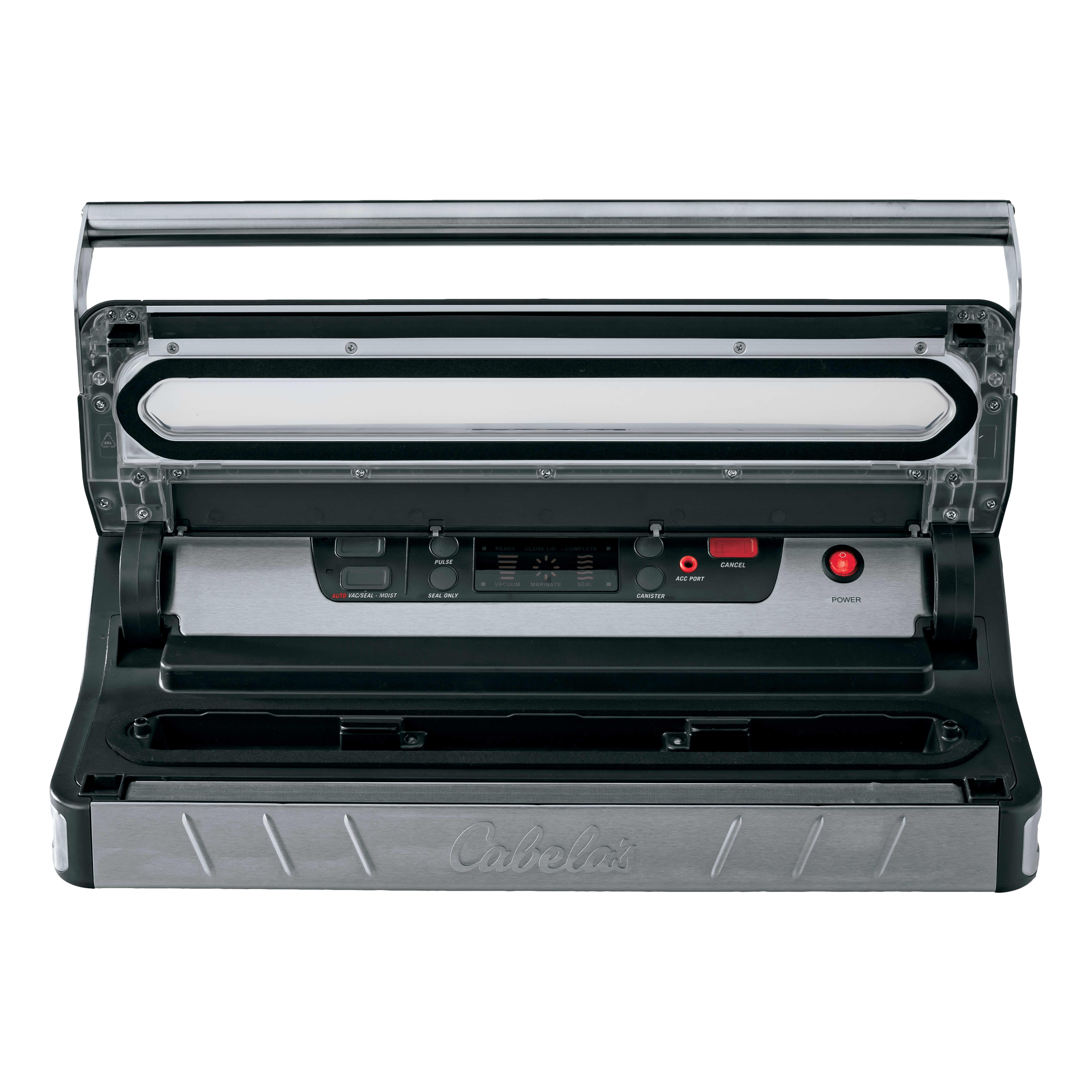 Cabela's 15" Commercial-Grade Vacuum Sealer - Open View