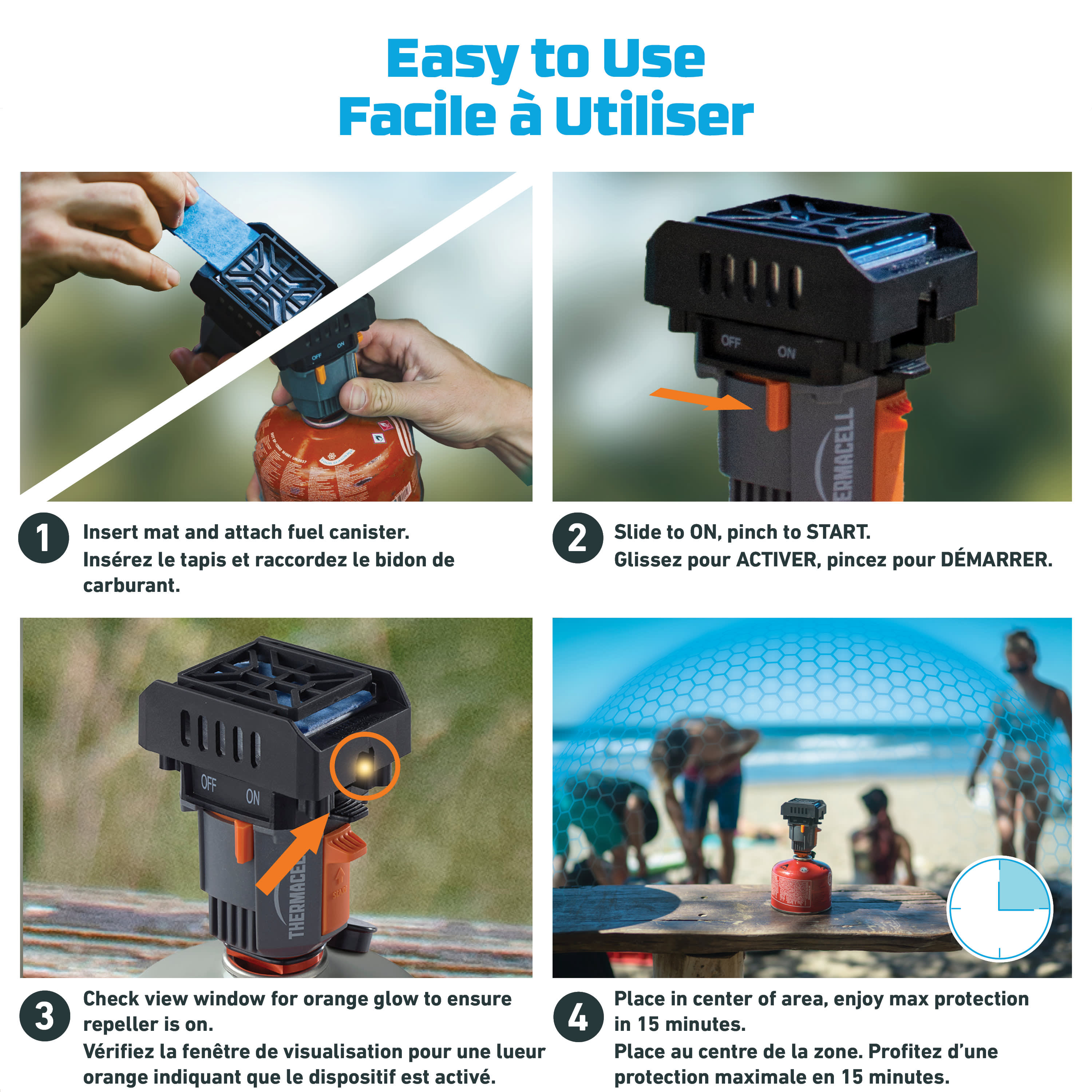 ThermaCELL® Backpacker Mosquito Repeller