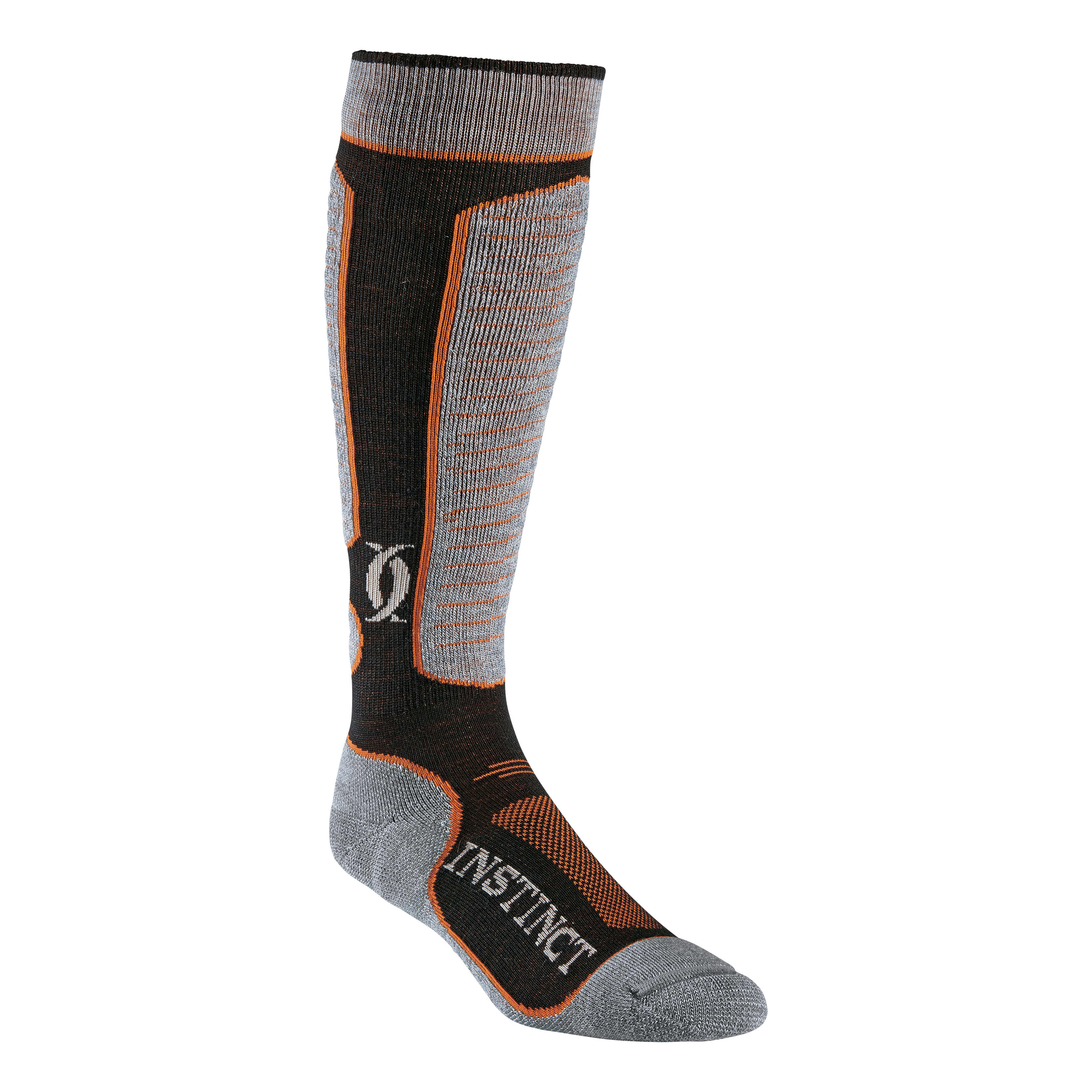 Heat Holder Men's Cream Block Twist LITE Socks| Warm + Soft, Hiking, Cabin,  Cozy at Home Socks | 5X Warmer Than Cotton Socks