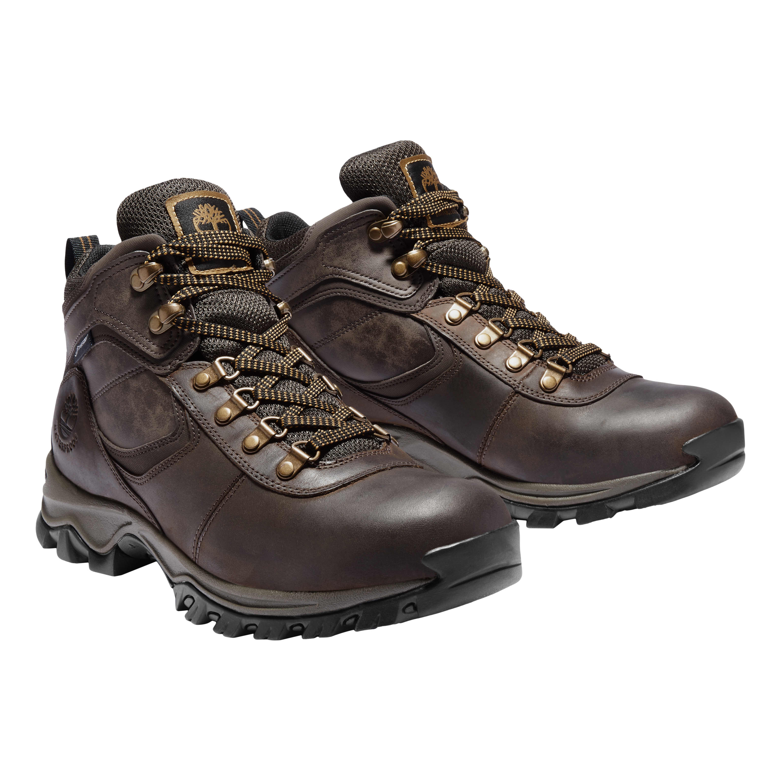 Men's Targhee II Mid Waterproof Hiking Boots | Black Olive/Yellow