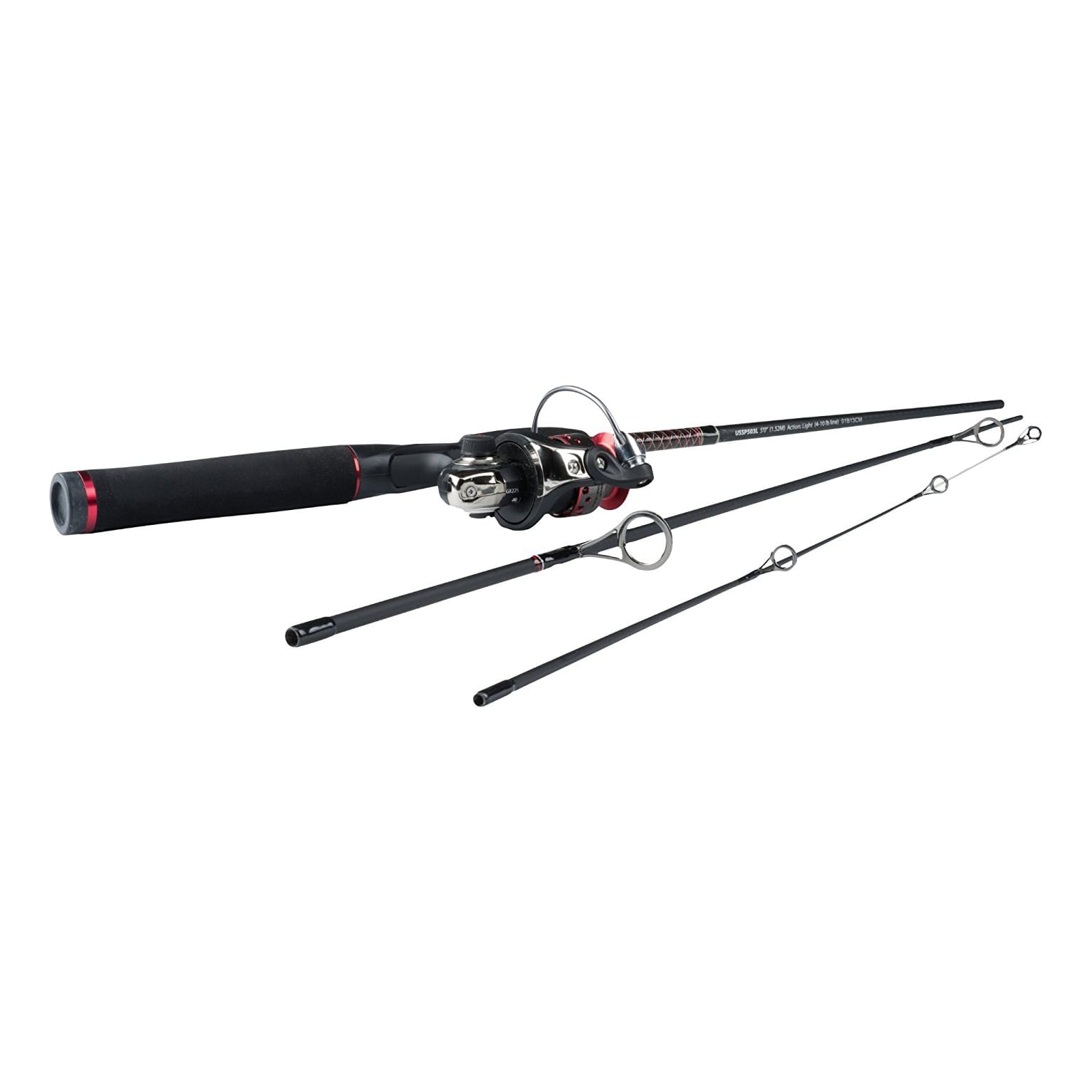 6'6” Ugly Stik 6'6” GX2 Spinning Fishing Rod and Reel Spinning Combo