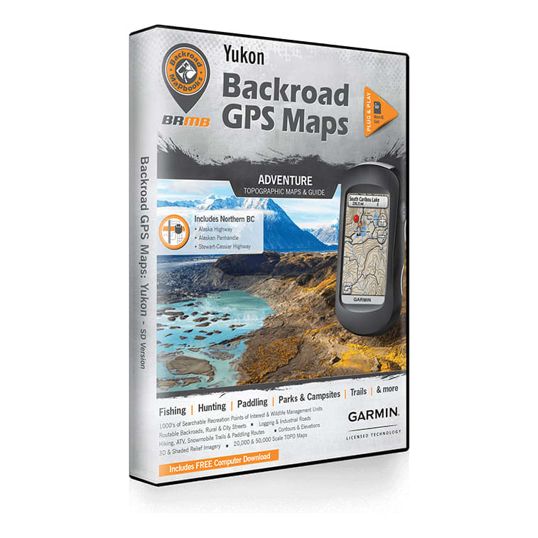 Backroad Mapbooks Yukon GPS Maps