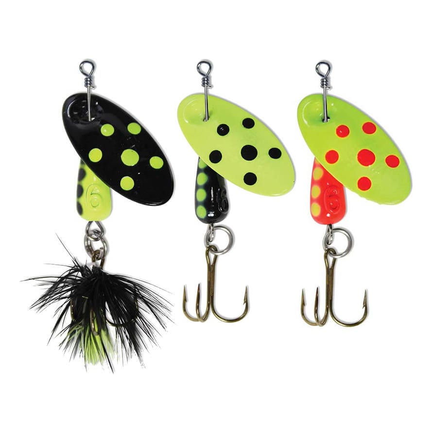 Panther Martin Spotted Glow Lure Kit 3 Pack - Cabelas - PANTHER
