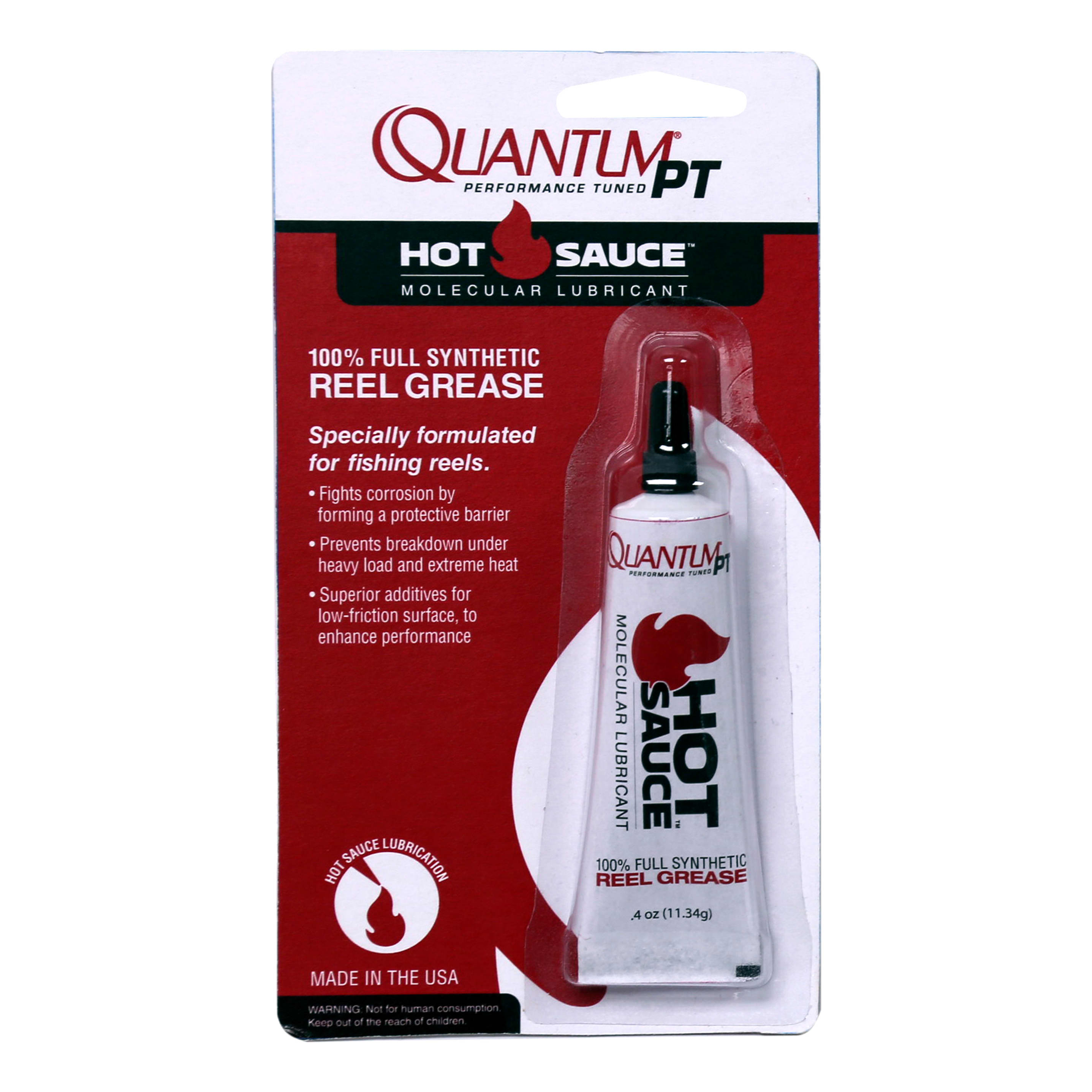 Quantum Hot Sauce Reel Care - Grease