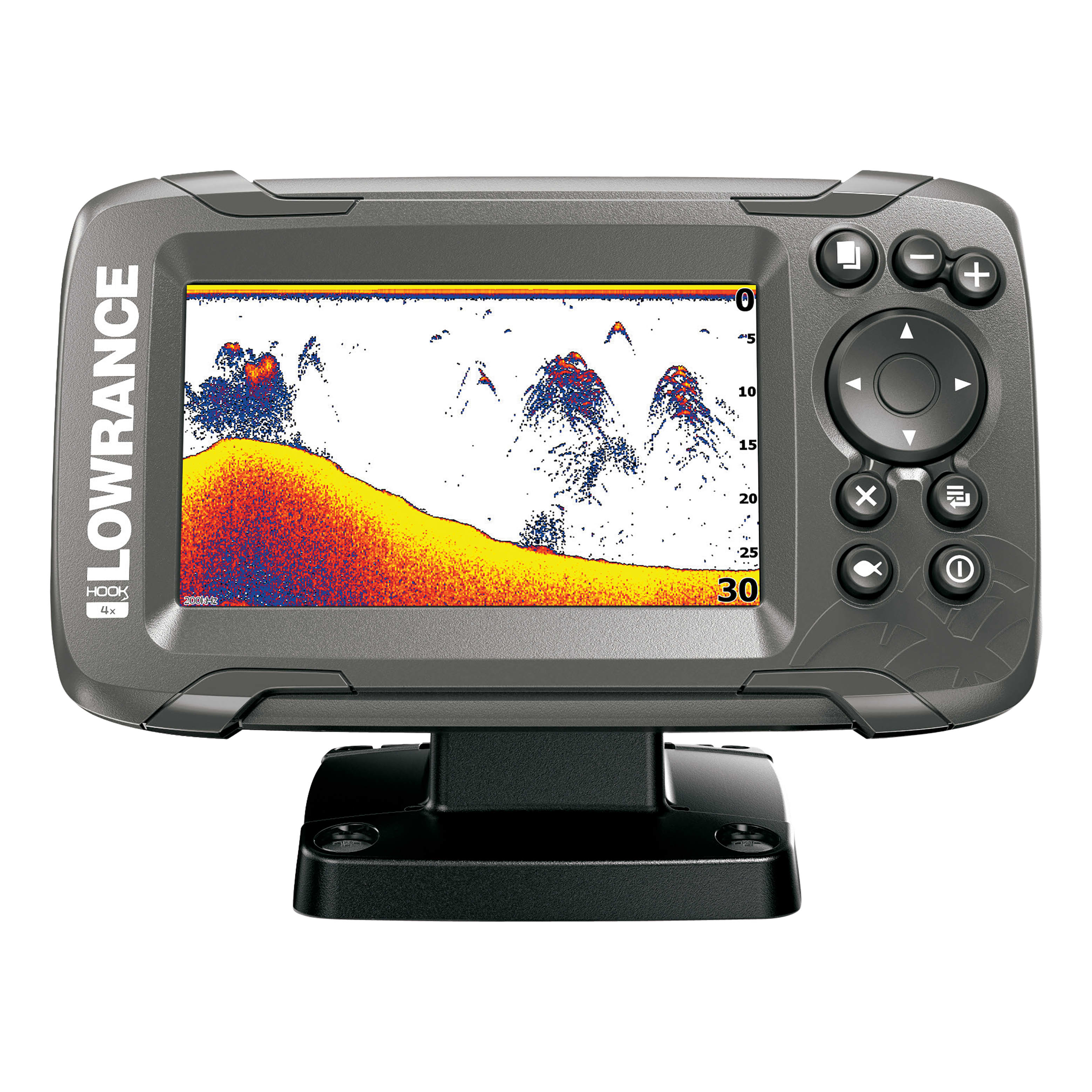 Lowrance Hook2 - 4x Fishfinder/GPS with Bullet Transducer - 000-14014-001