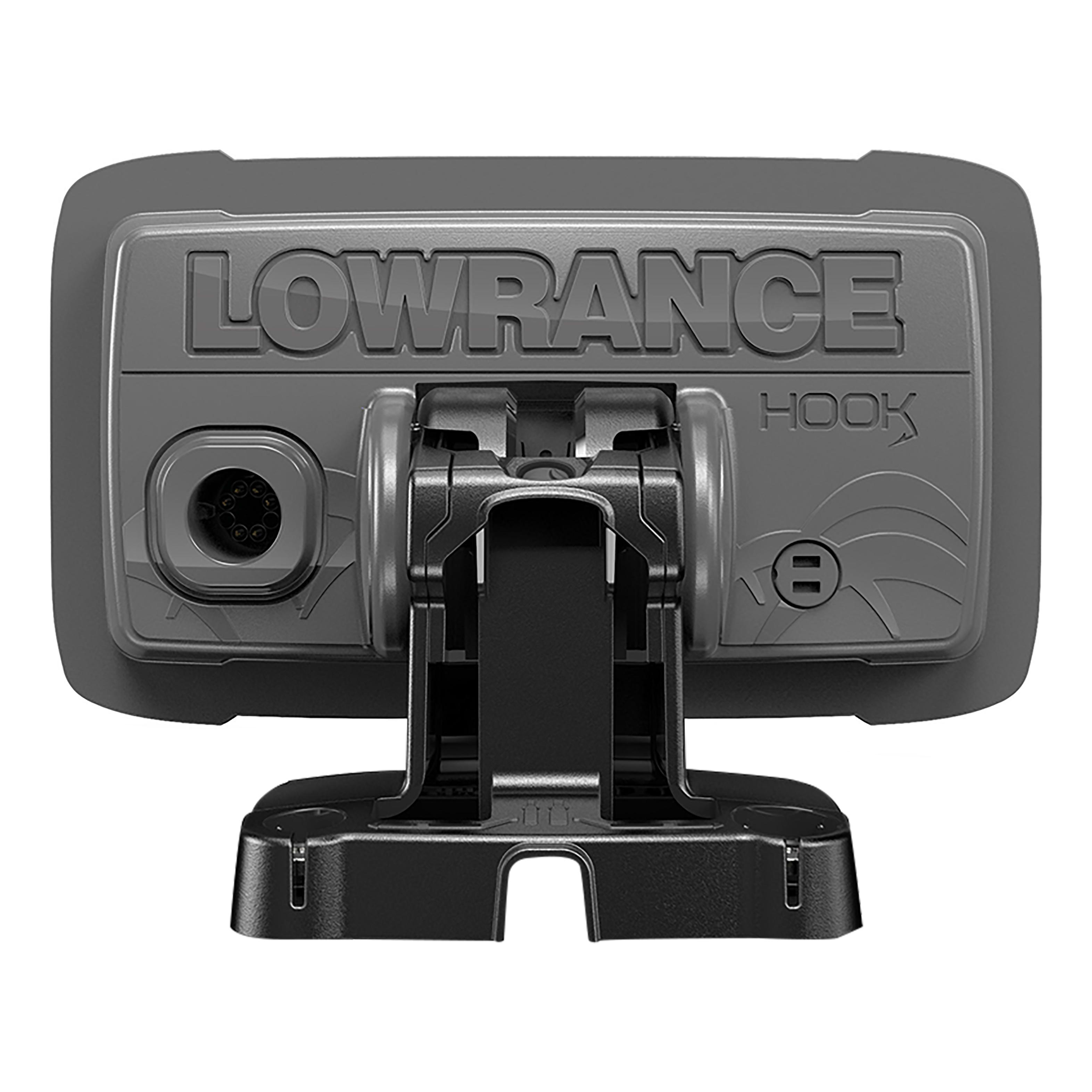Lowrance® Hook2 4X Sonar/GPS Combo - Back View