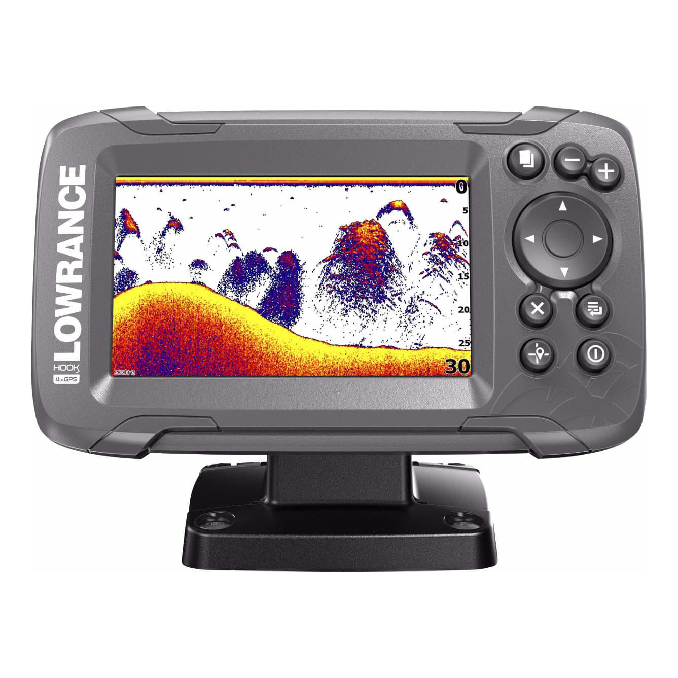 Custom Garmin Striker4 ice fishing sonar setup 