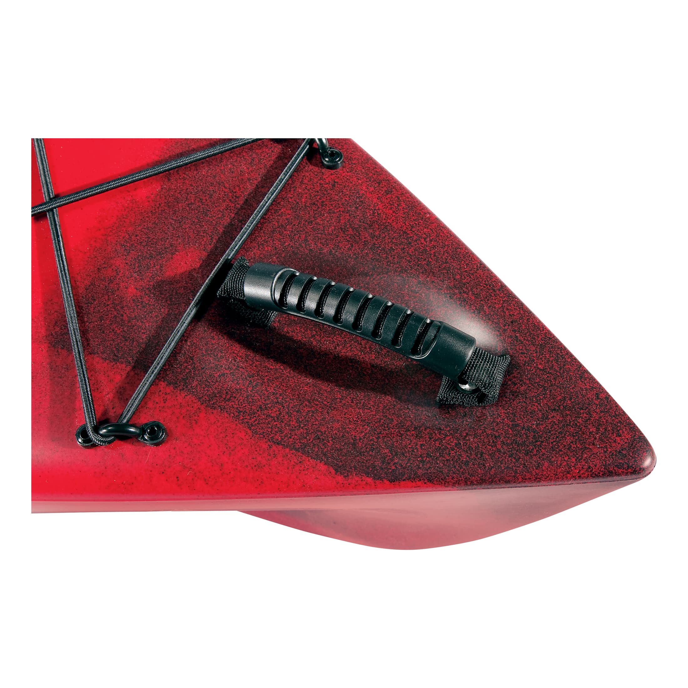 ASCEND® D10 Sit-In Kayak - Red/Black - Carry Handle