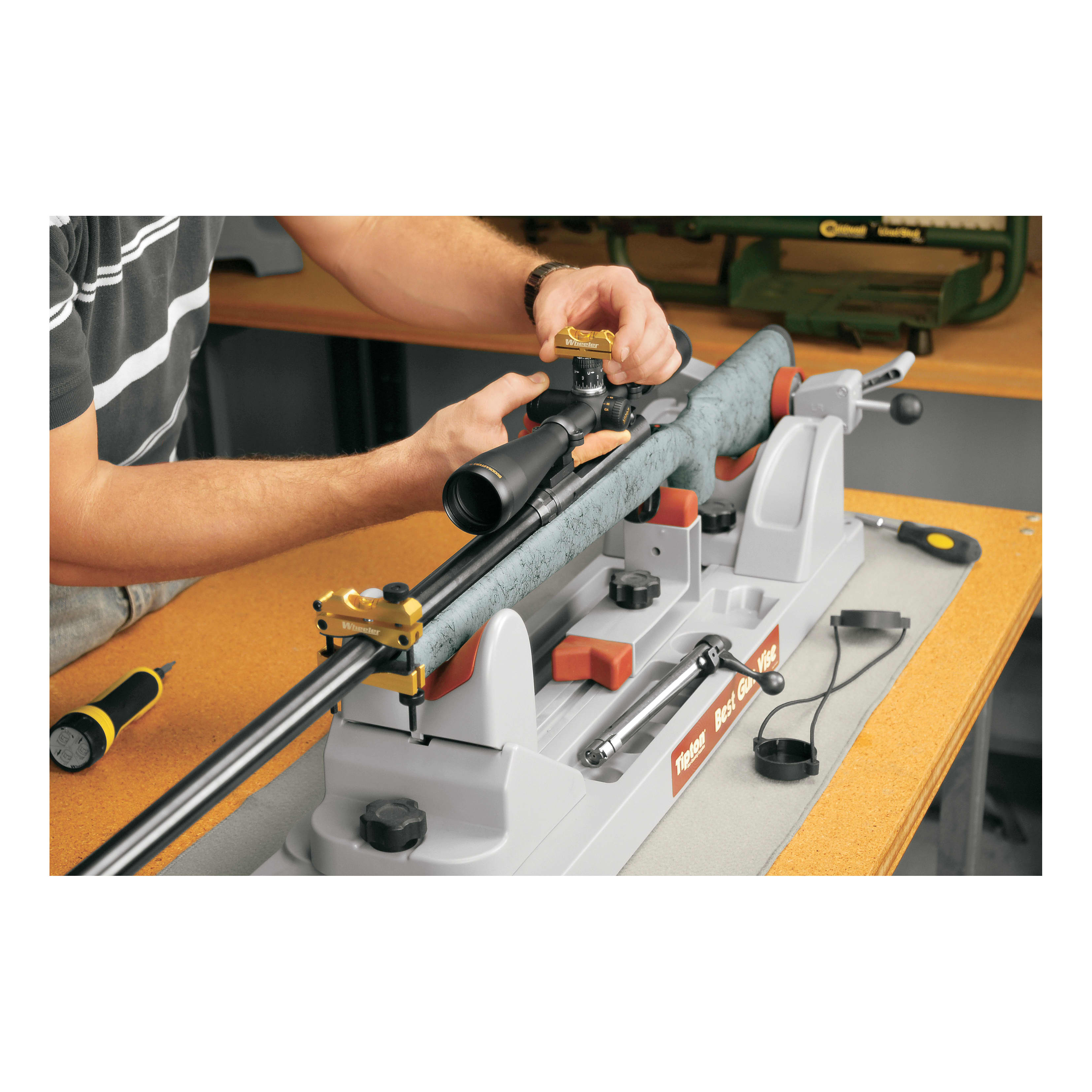 Wheeler Pro Reticle Leveling System - In Use