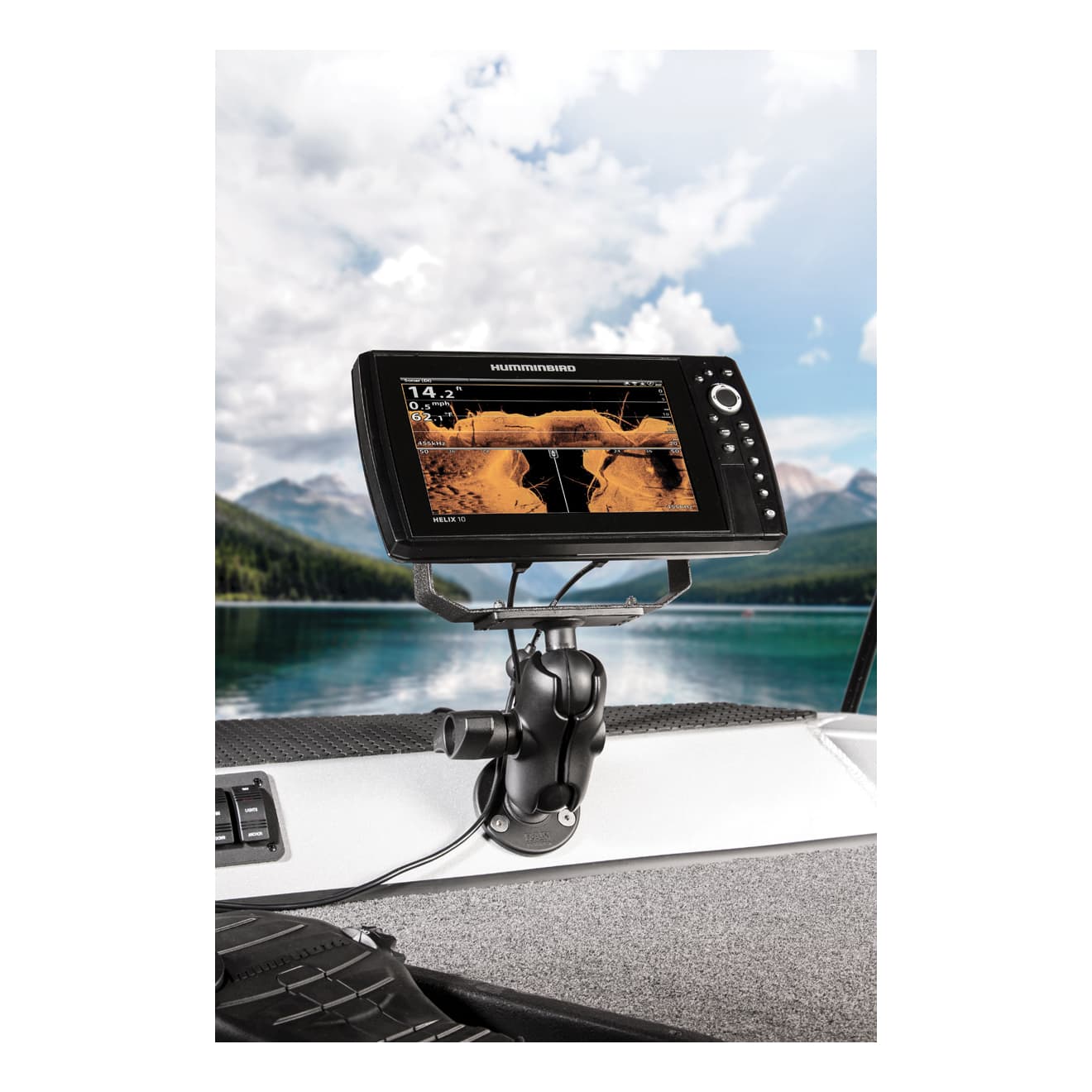 Ram Mount for Humminbird® Helix™ - In the Field