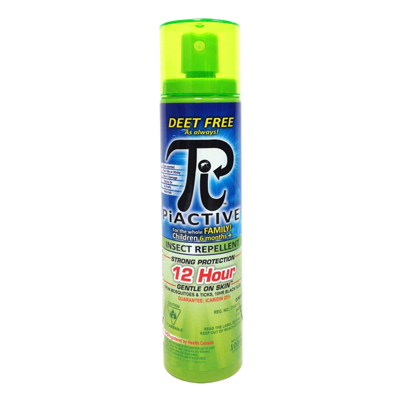 Mosquito Shield™ PiACTIVE™ Deet Free Insect Repellent Travel Size