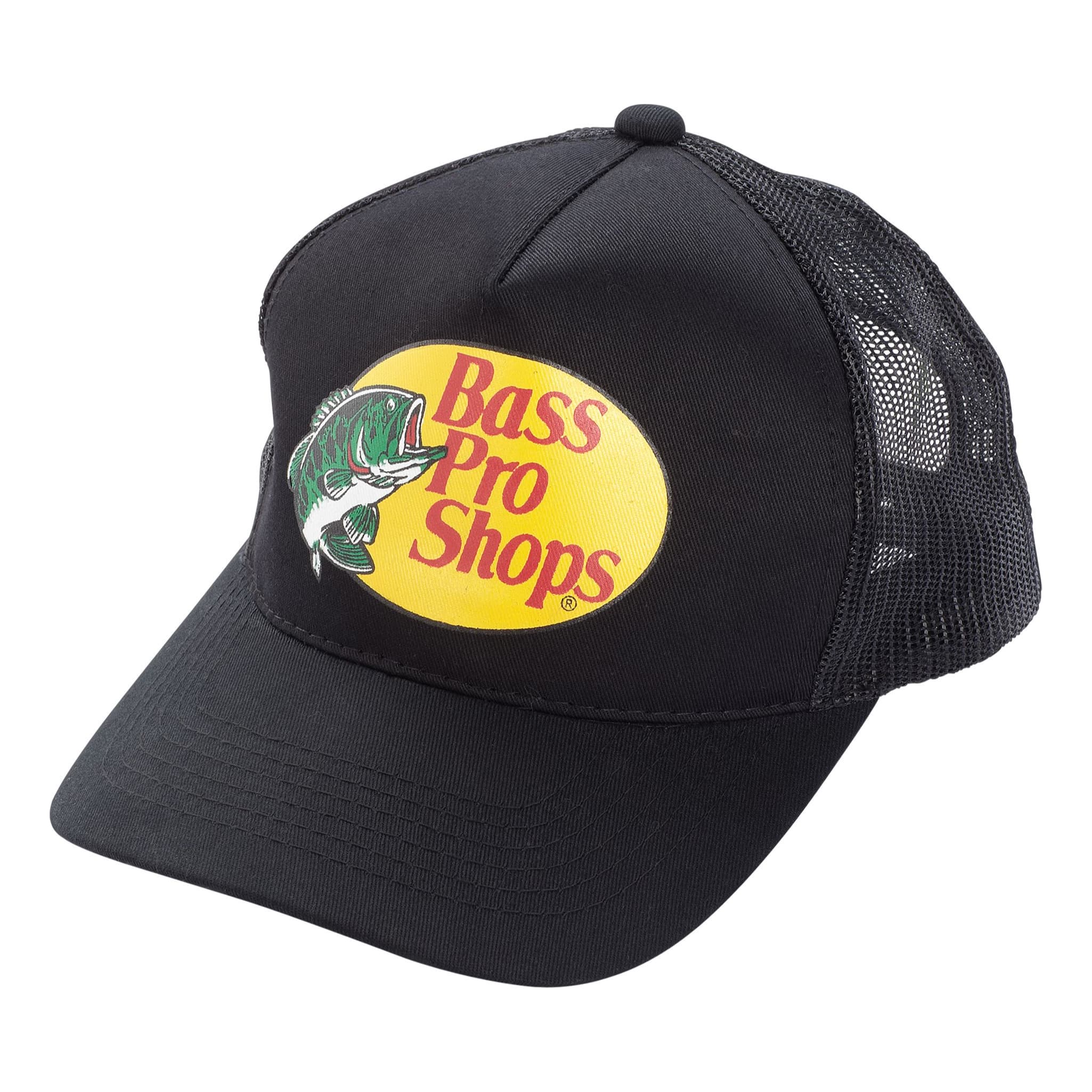 Olive green bass pro trucker hat