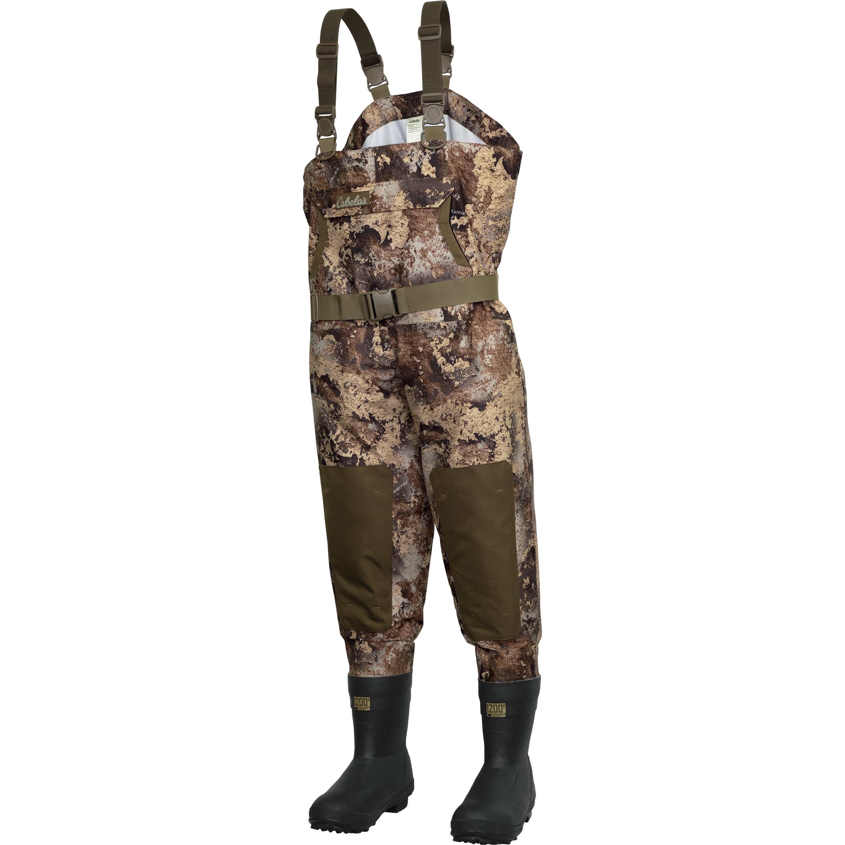 Cabela’s Men’s Breathable Hunting Waders with 4MOST DRY-PLUS with Thinsulate™—Stout