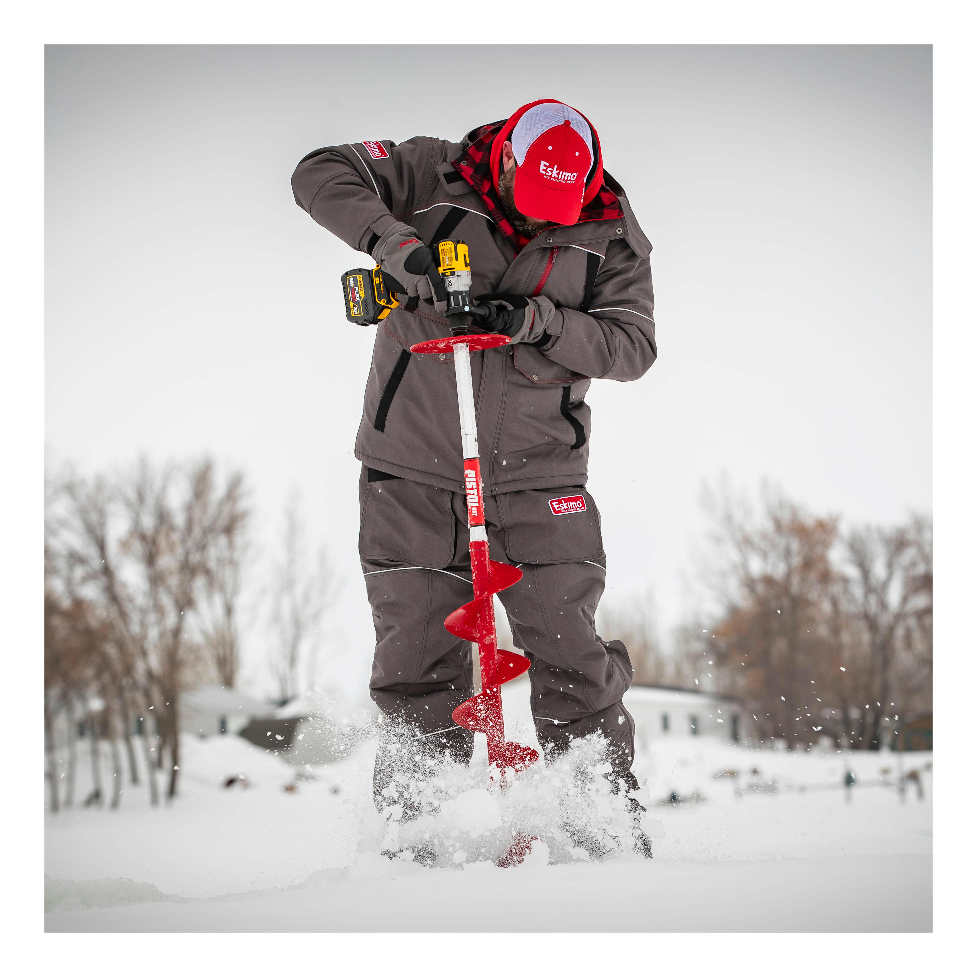 Drill adapter for eskimo ice auger best sale