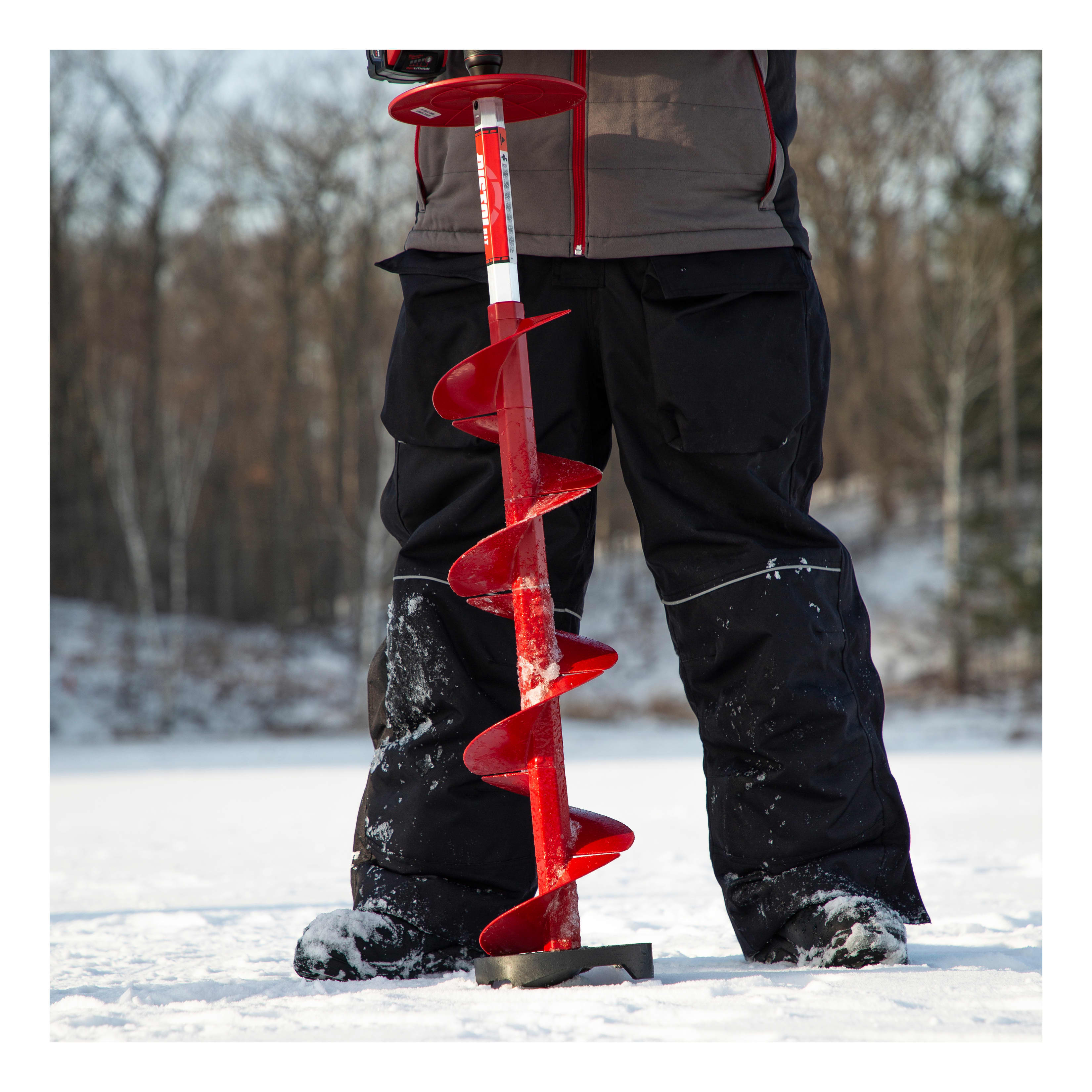 Eskimo Pistol Bit Drill Adaptor Ice Auger - In the Field