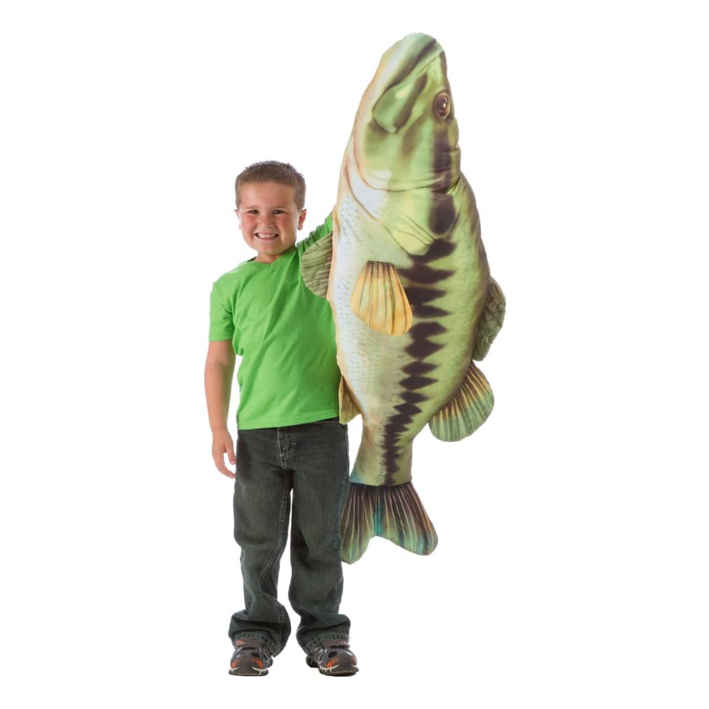 Bass Pro Shops® Giant Plush Bass - In the Field