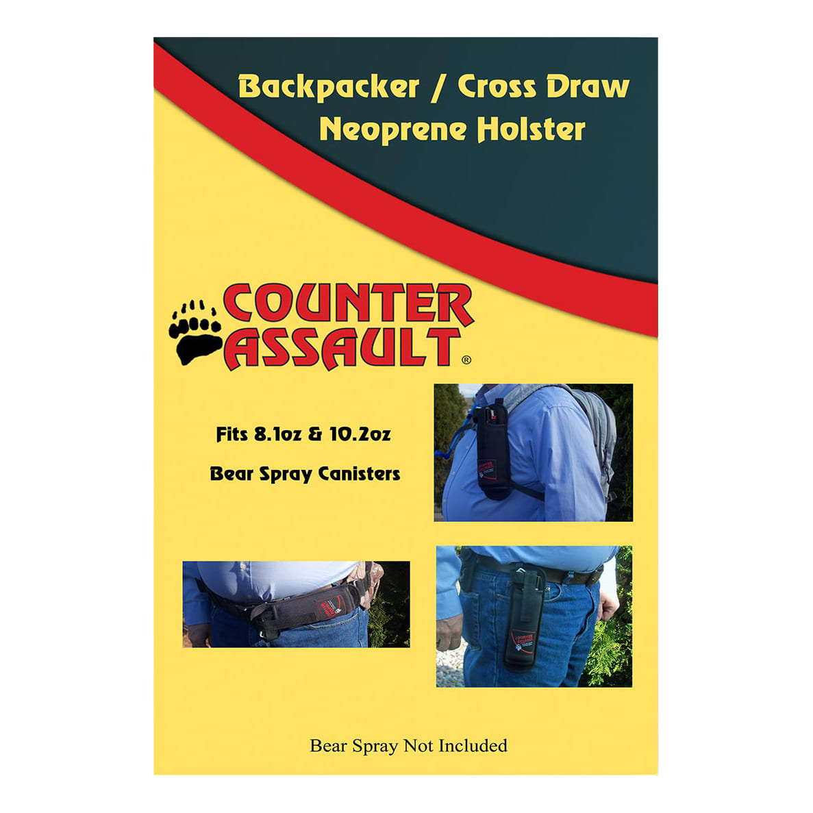 Counter Assault Backpacker Holster - Package View