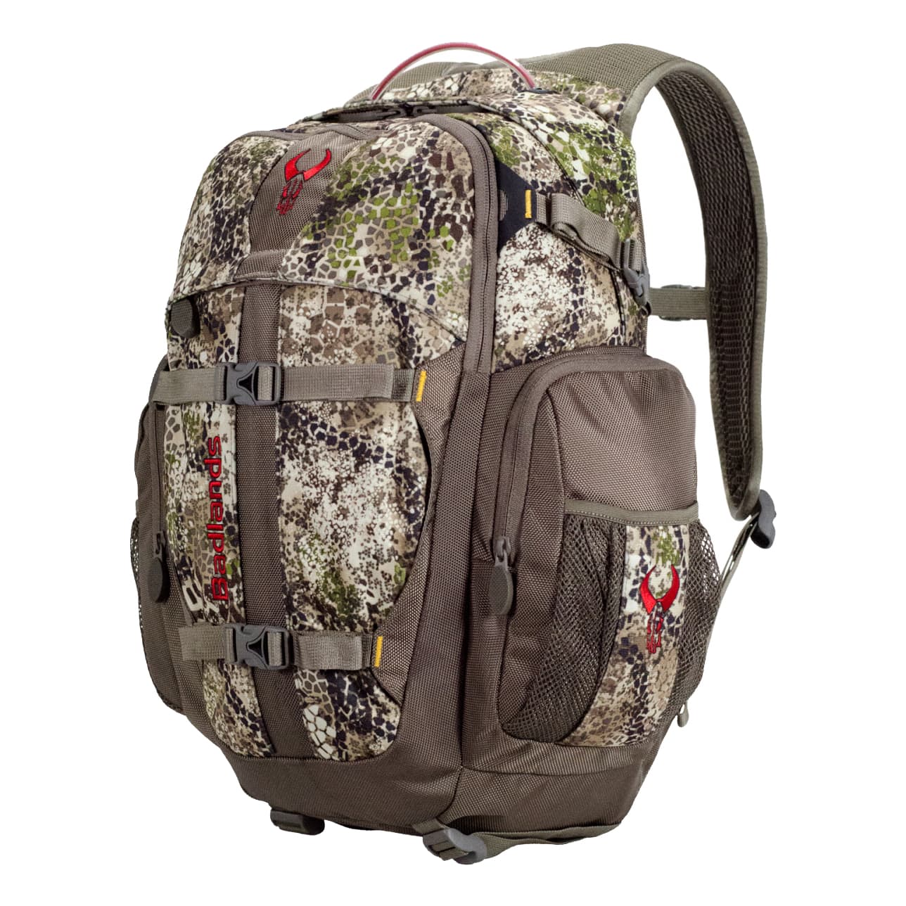 Cabelas Outdoor Backpack. It has 3 compartment.