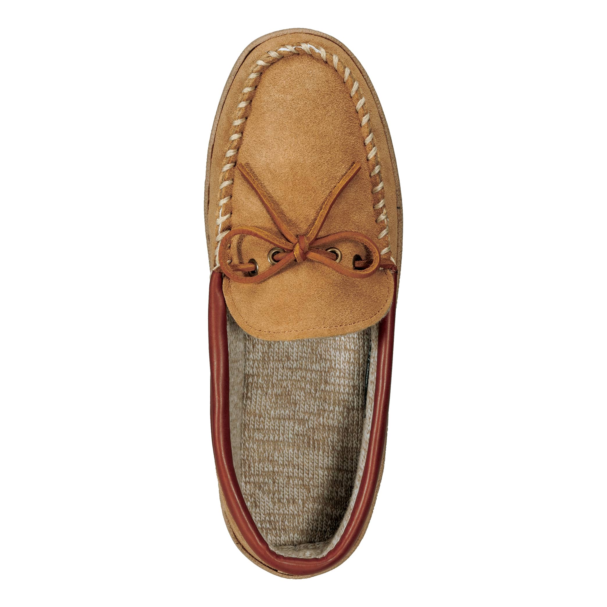 RedHead® Men’s 100-Gram Thinsulate™ Moc Slippers - Wicker - top