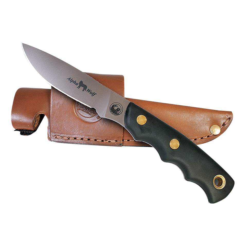Knives of Alaska Alpha Wolf D2 Suregrip Fixed Blade Knife Cabela's Canada