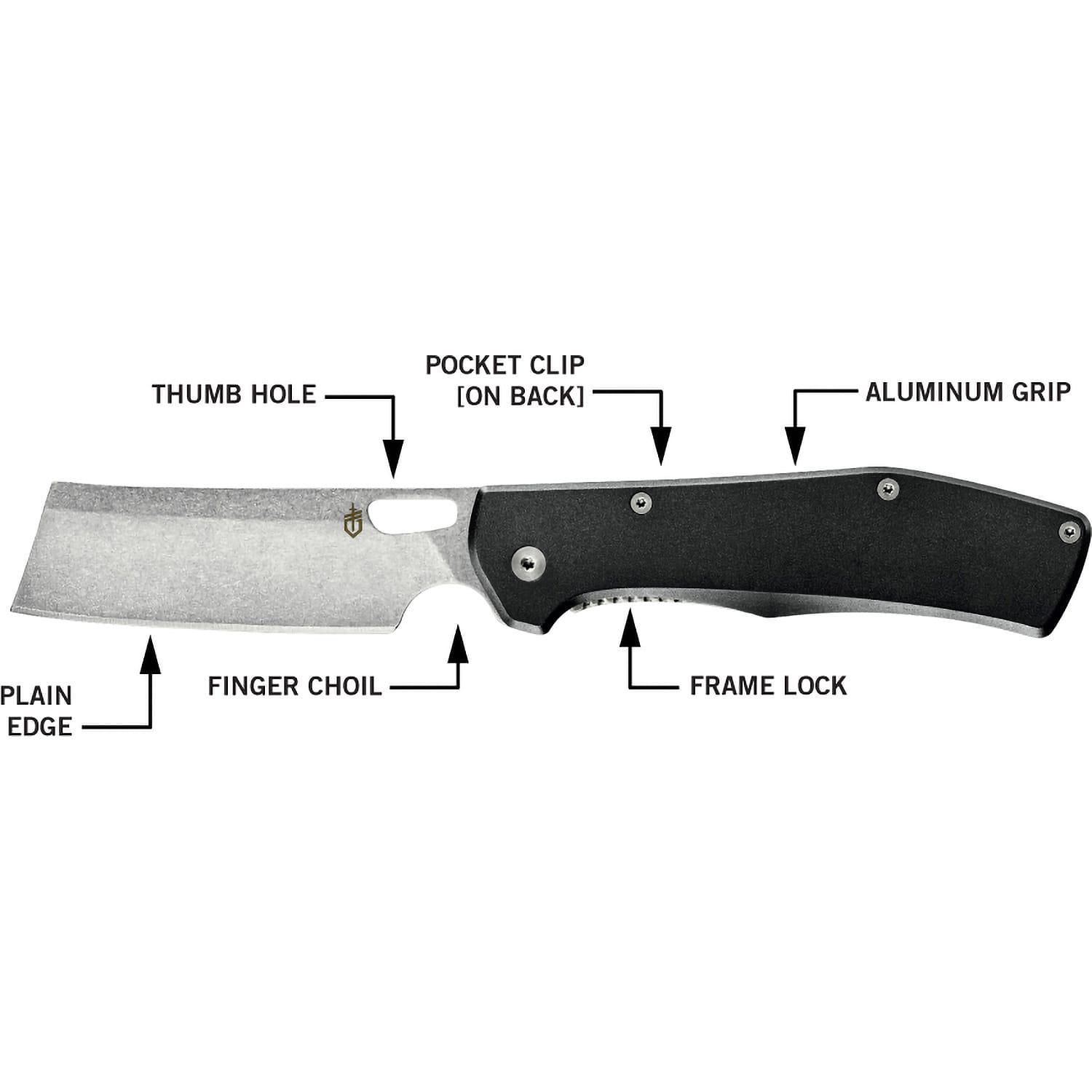 Gerber® Flat Iron Folding Knife