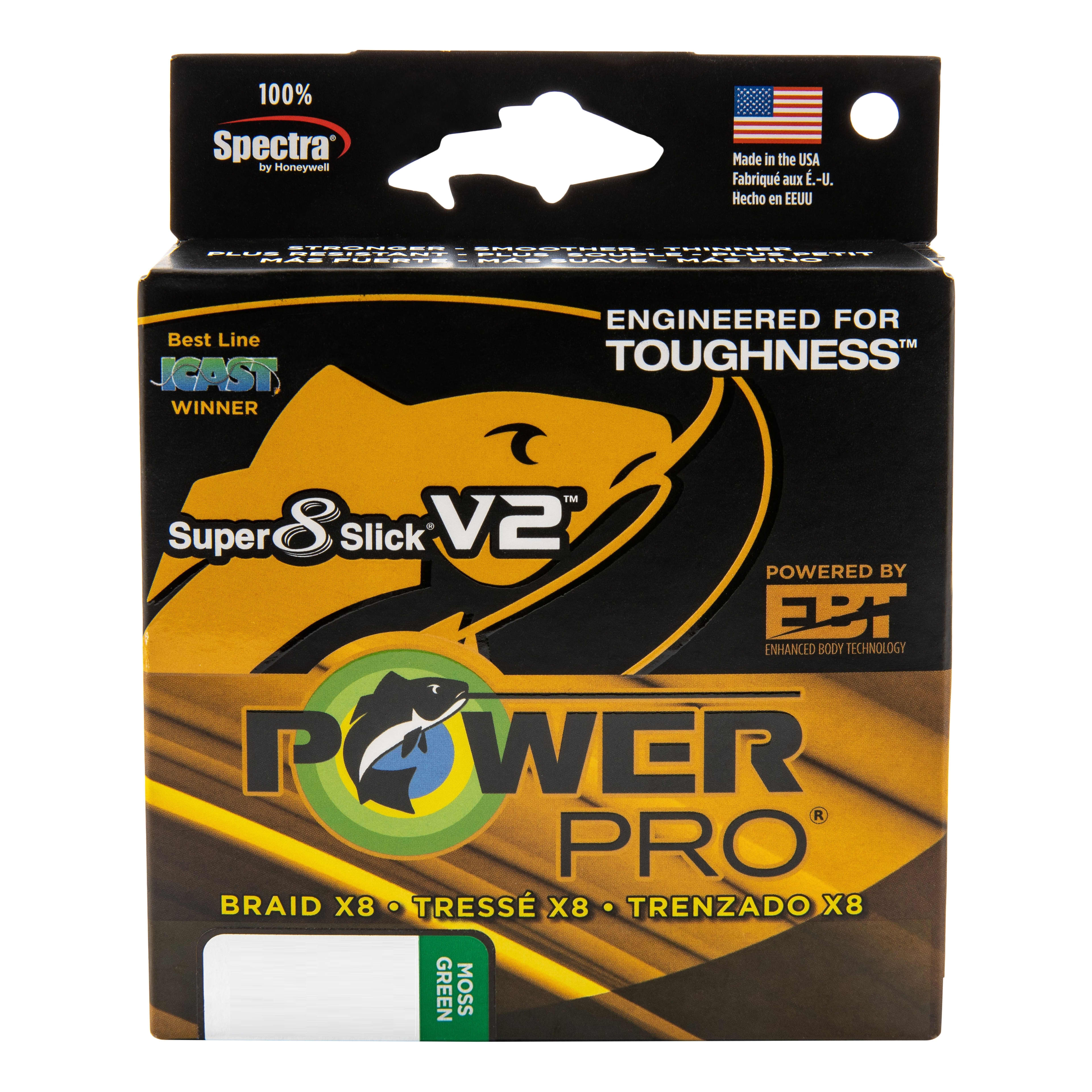 Power Pro Super Slick V2 30 lb / Moss Green / 150 yards