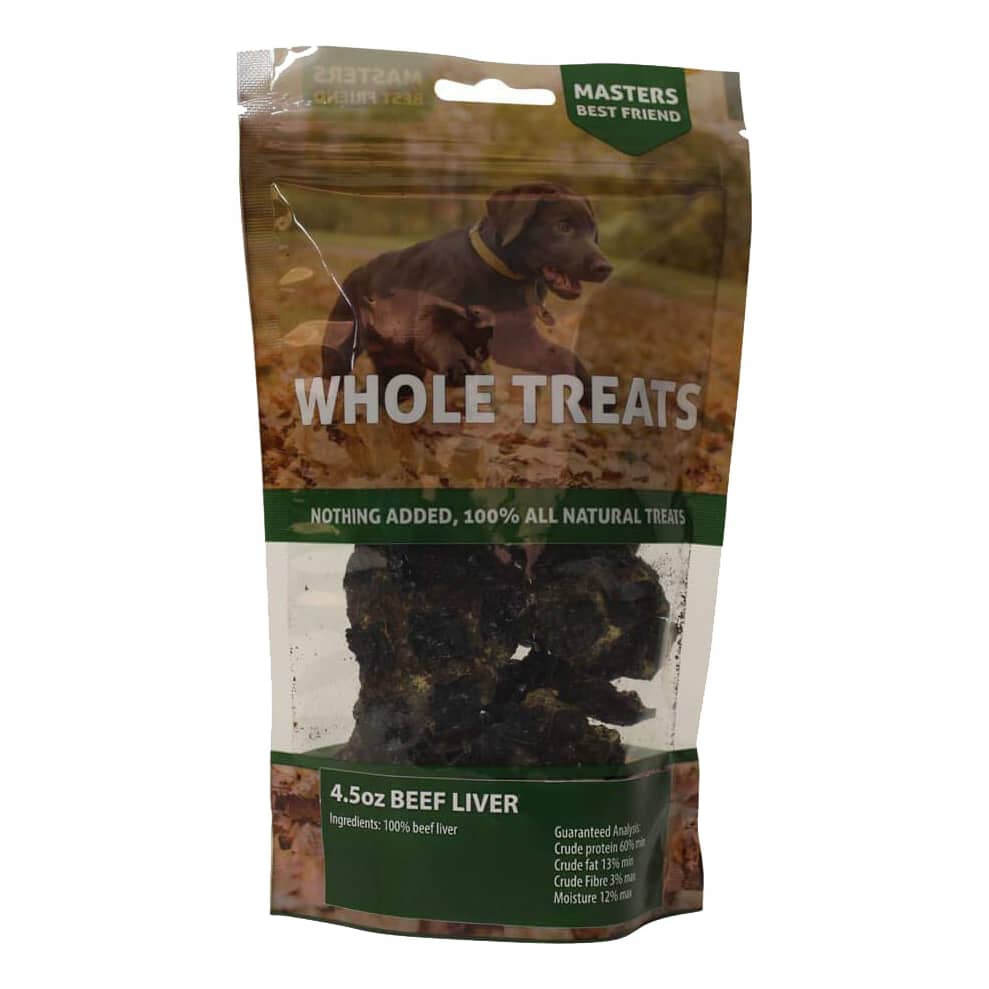 Master's Best Friend Beef Liver Treats