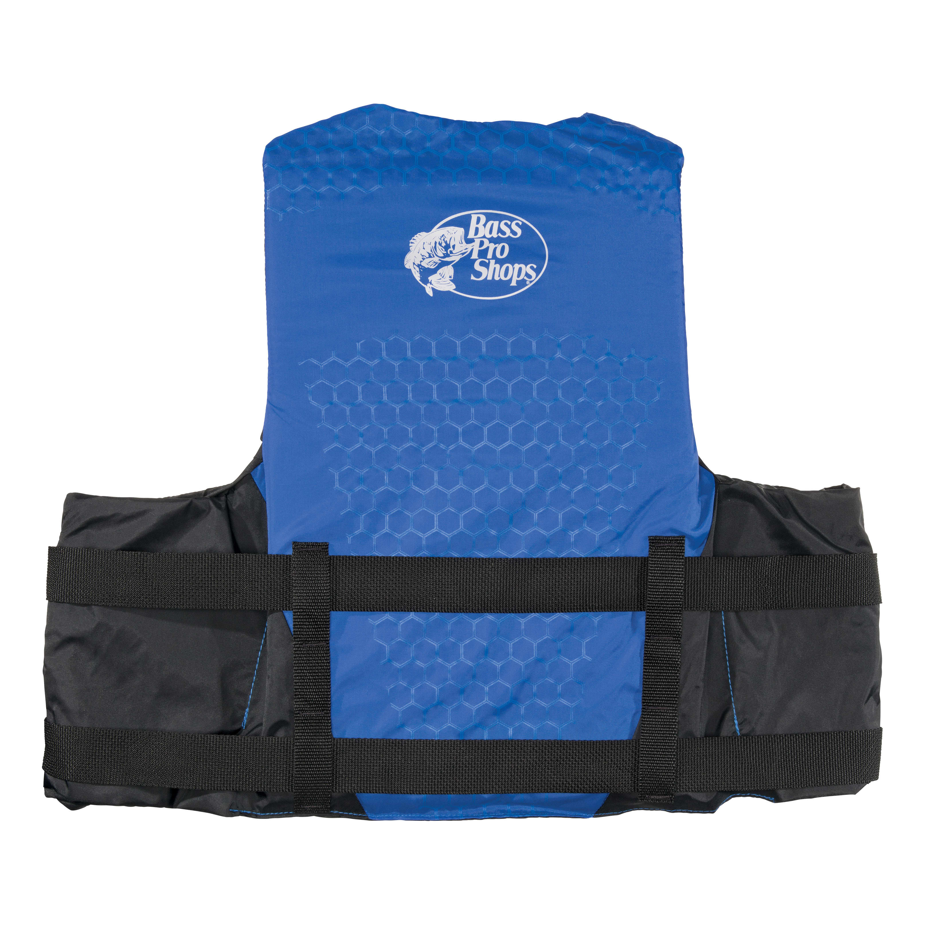 Bass Pro Shops® Traditional Water Ski/Recreational Life Jacket for Adults - Blue - Back View