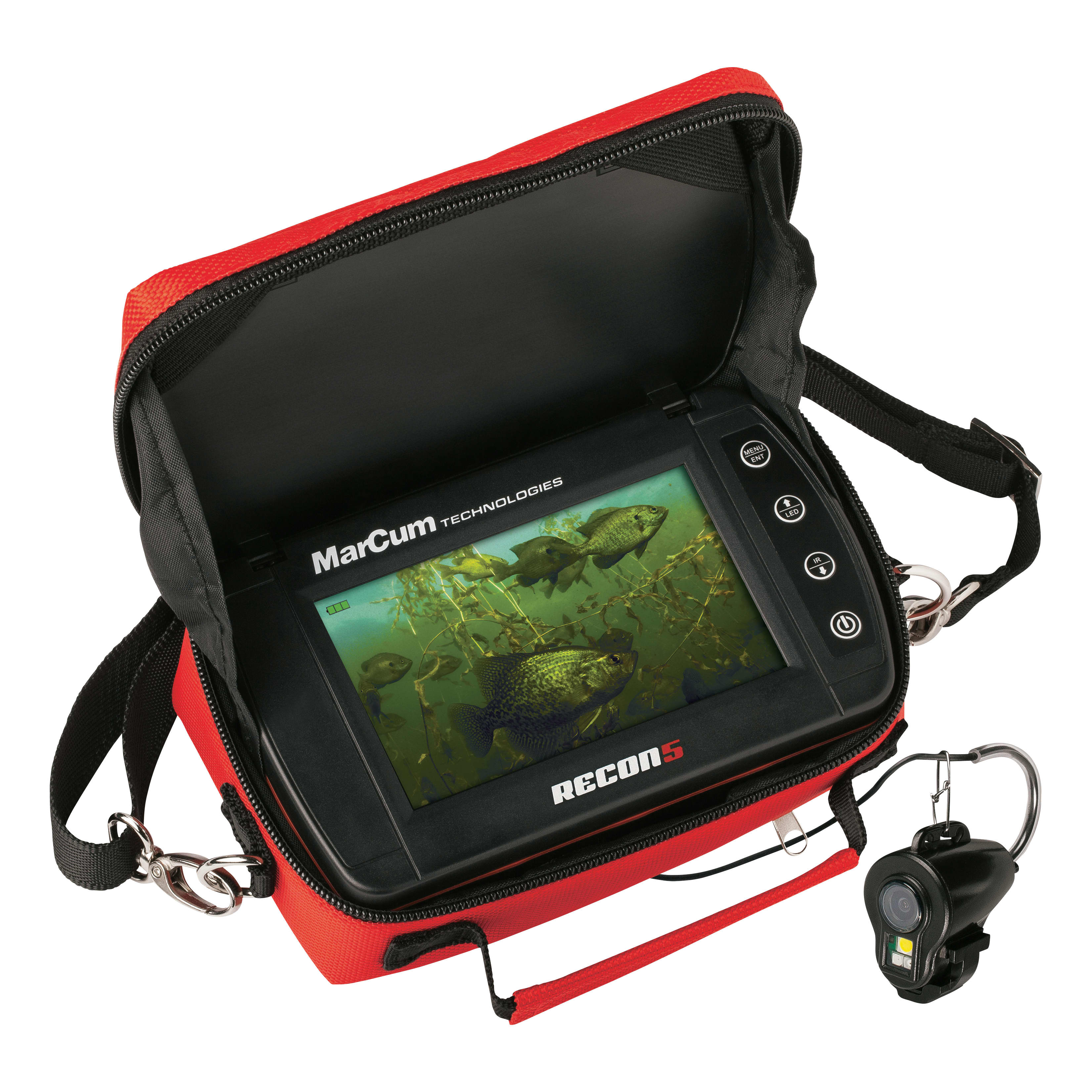 MarCum Recon 5 Underwater Camera - In Case View