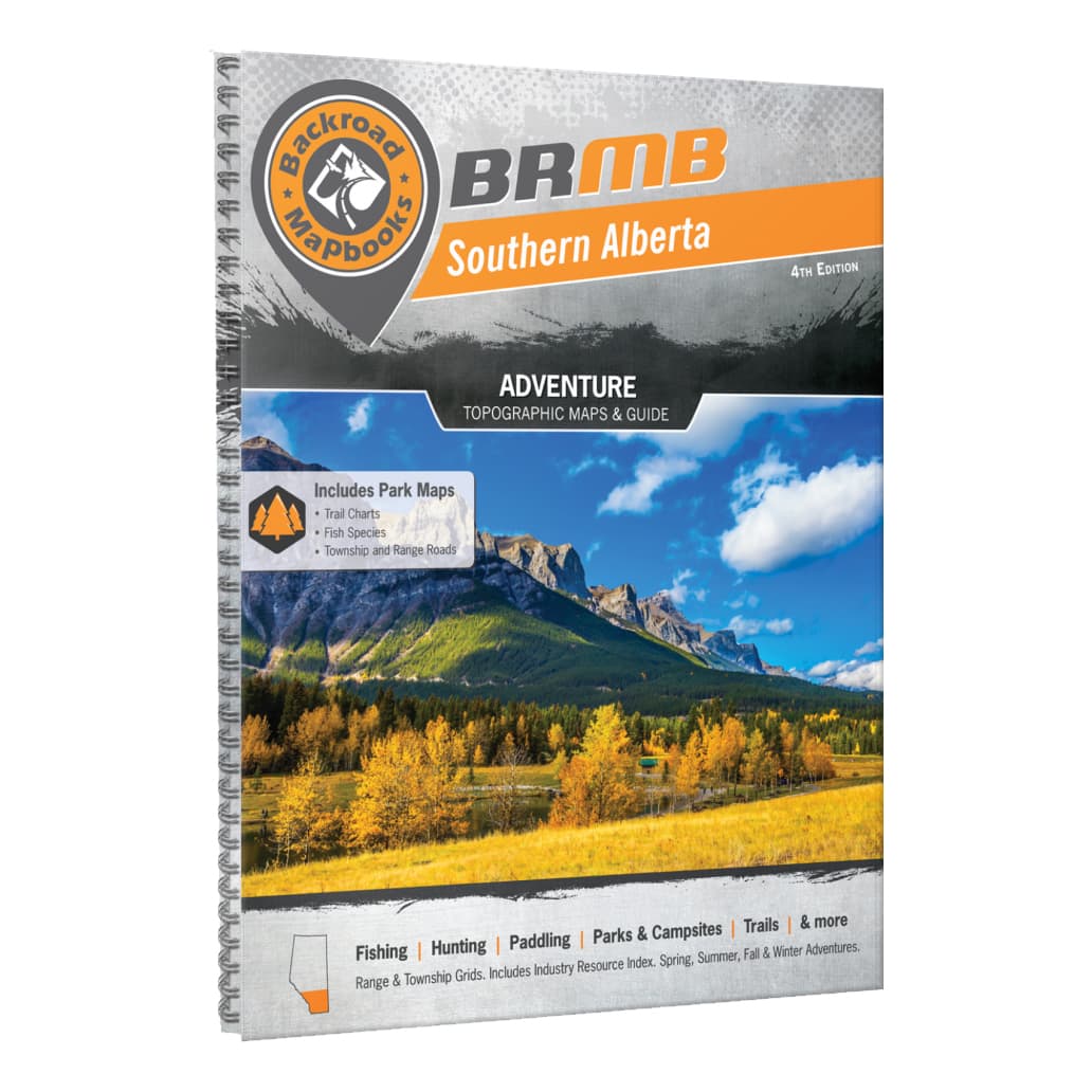 Backroad Mapbooks Southern Alberta 4th Edition