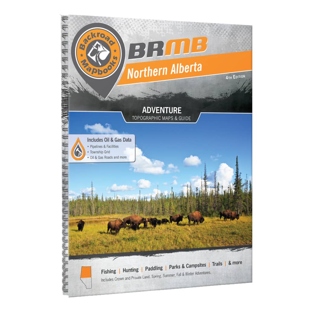Backroad Mapbooks Northern Alberta 4th Edition