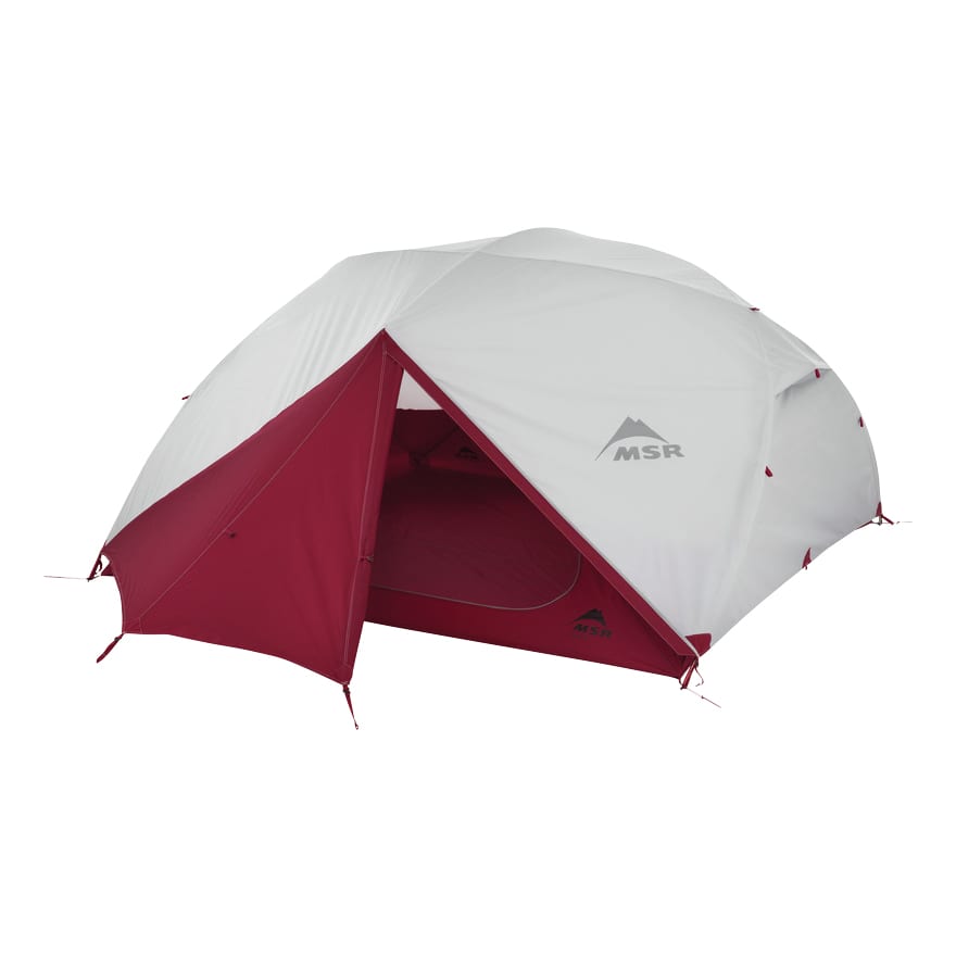MSR® Elixir™ 4 Backpacking Tent - Door Open View