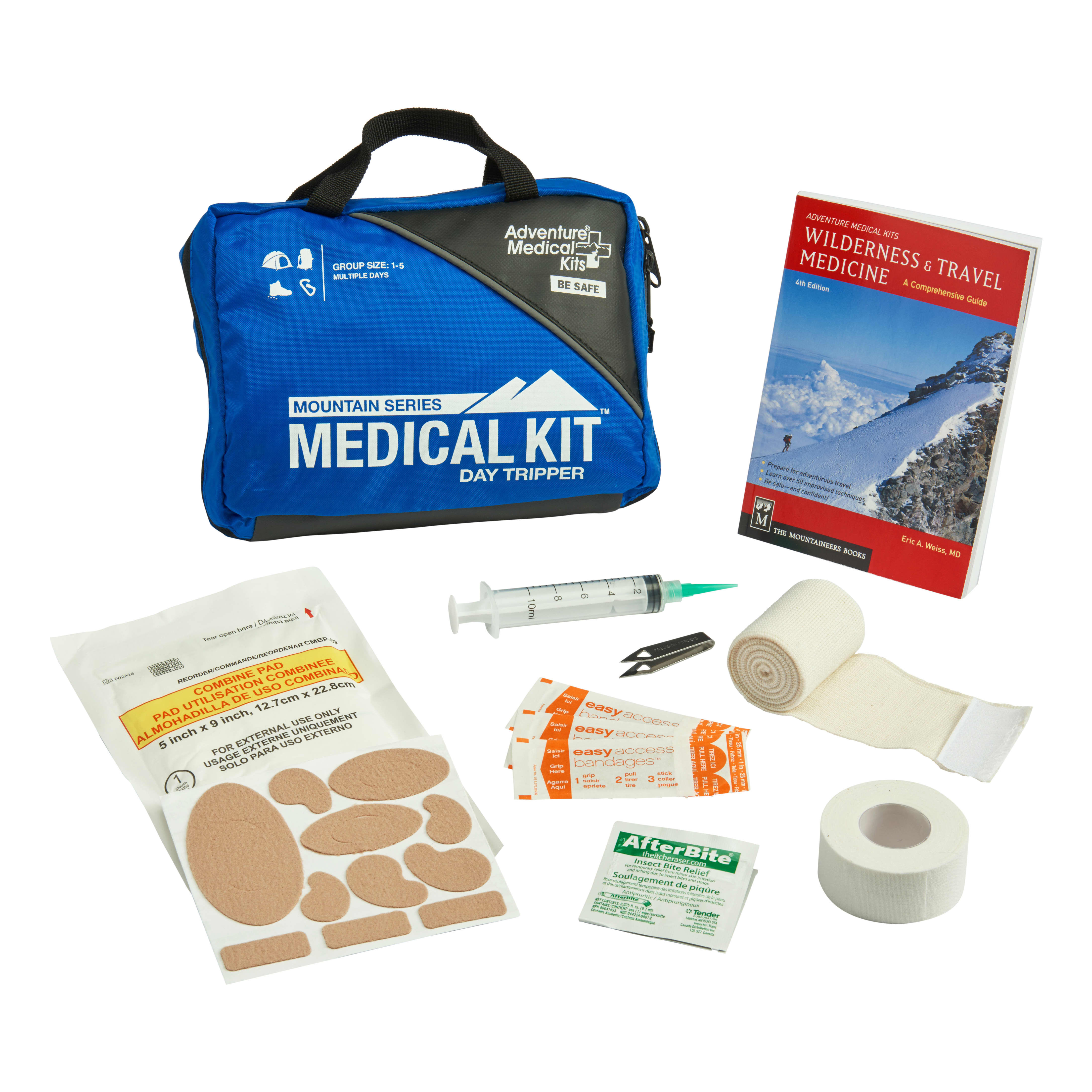 Adventure Medical Kits® Mountain Series Day Tripper Medical Kit - Contents View