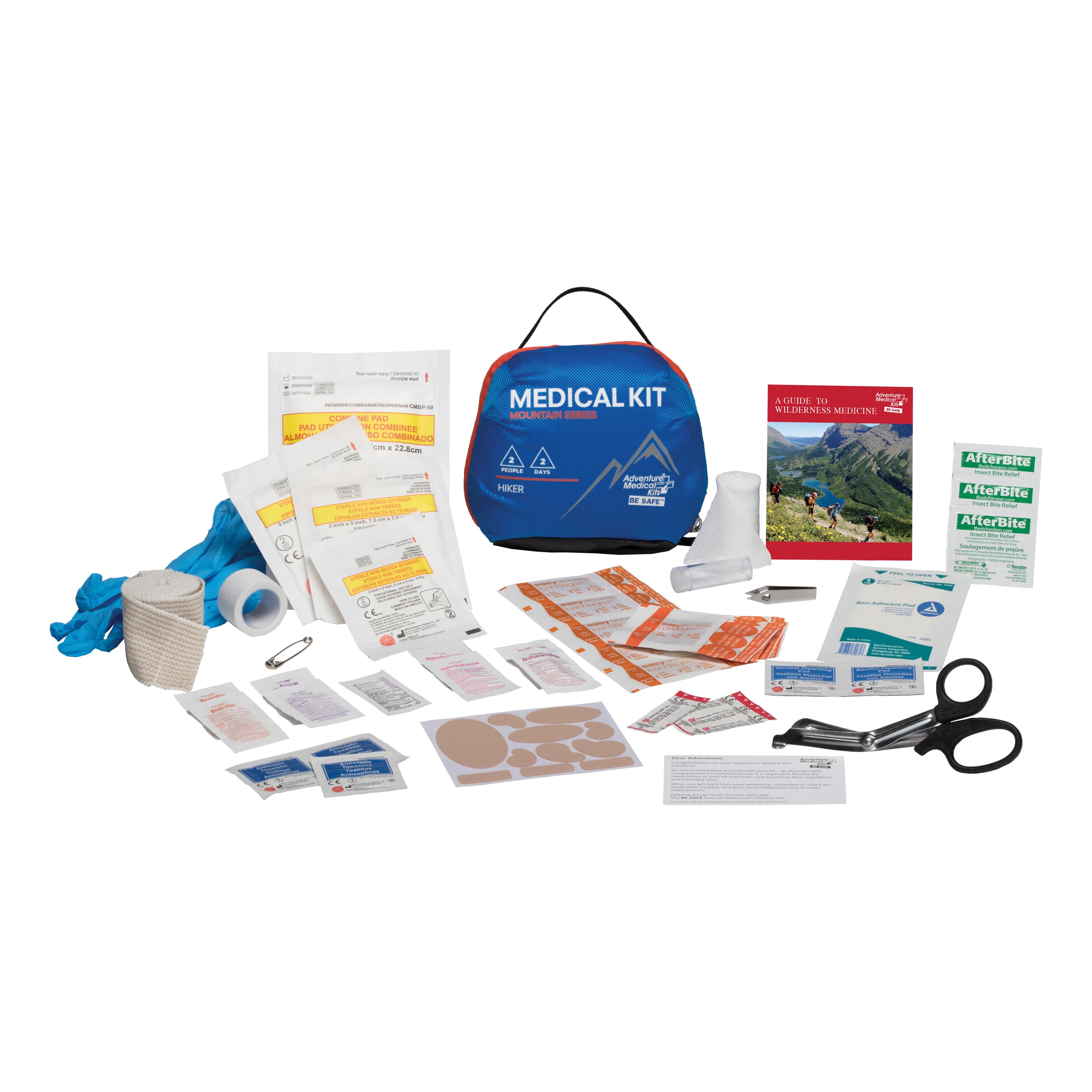 Adventure Medical Kits® Mountain Series Hiker Medical Kit - Contents View