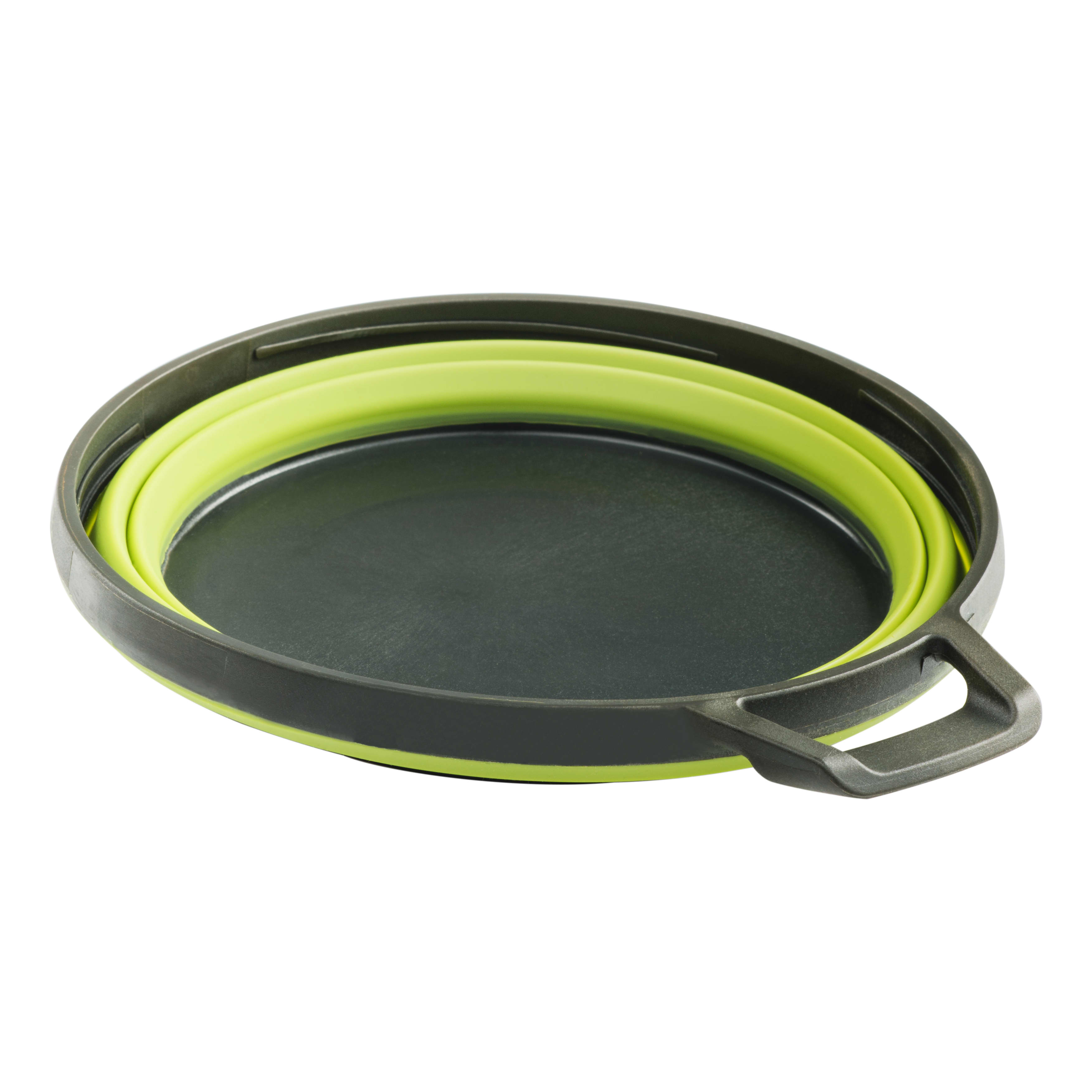 GSI Outdoors Escape Collapsible Bowl - Green - Collapsed View