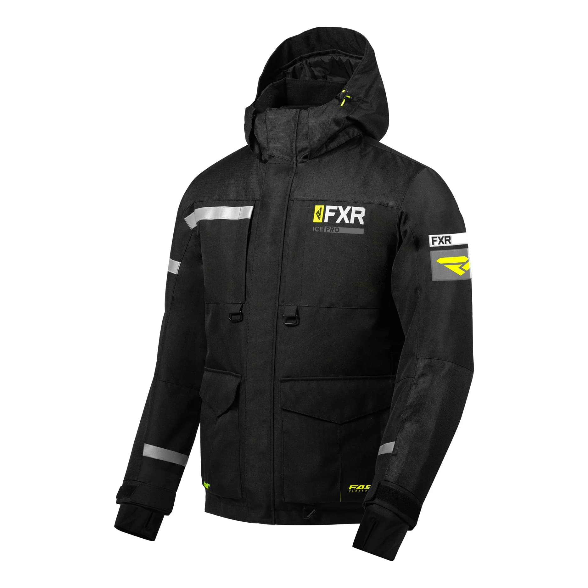 FXR Excursion Ice Pro Jacket-2022, Black/Hi Vis / 2XL